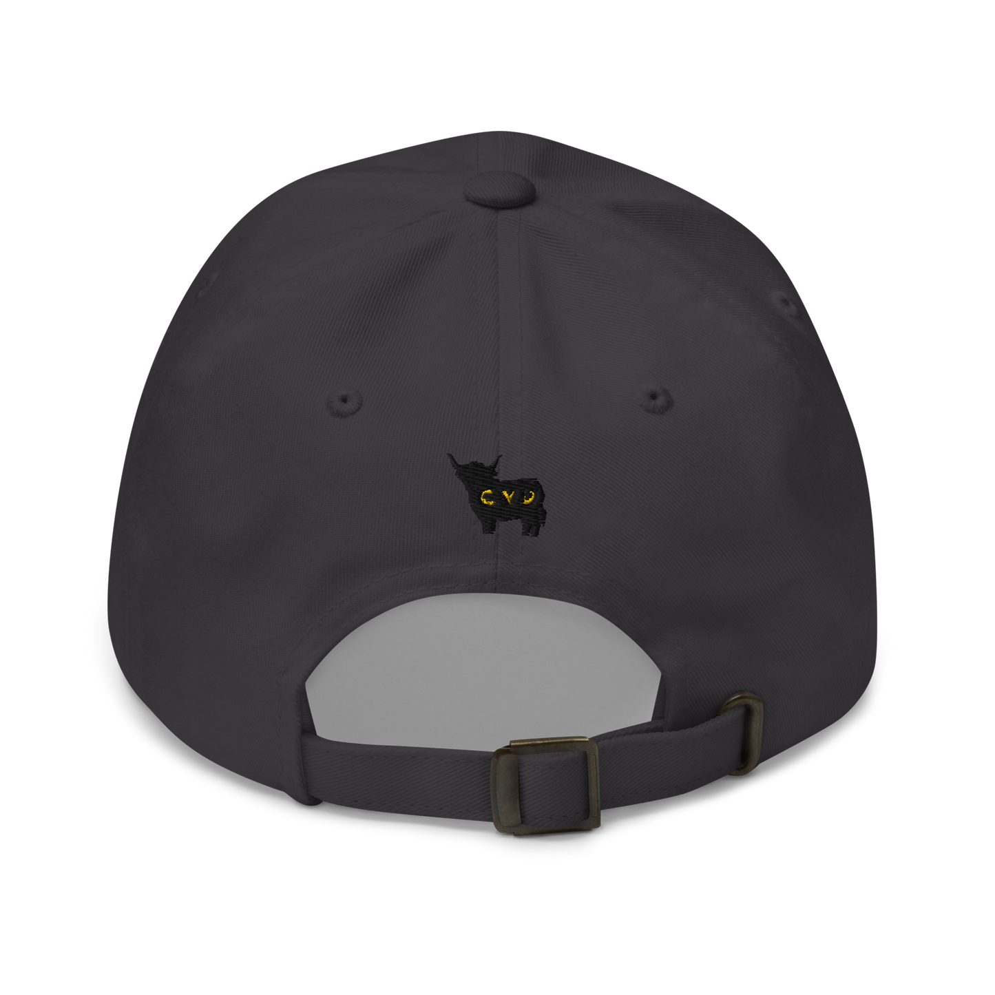 Cow Print Smiley Face - Adults Dad Hat