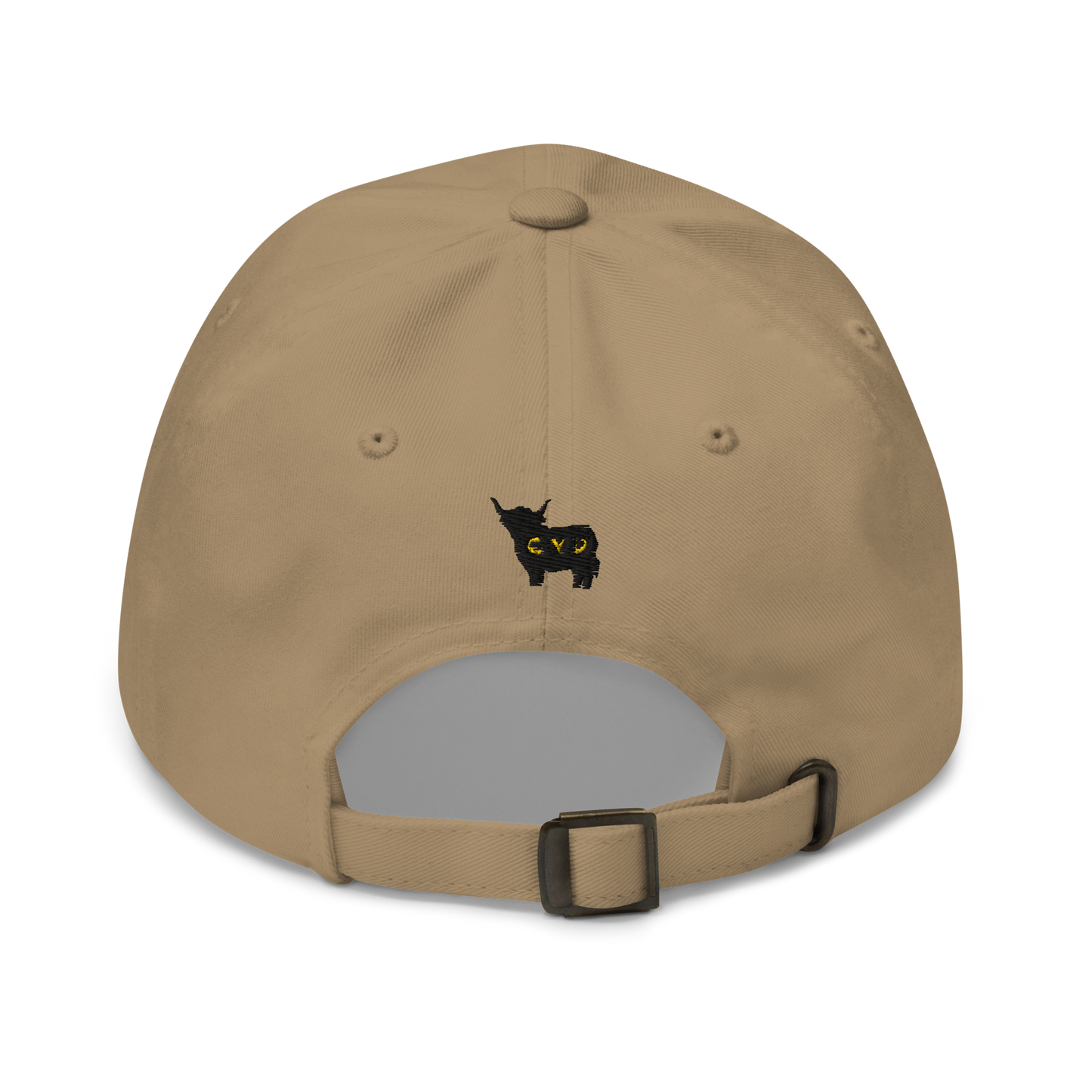 Cow Print Smiley Face - Adults Dad Hat