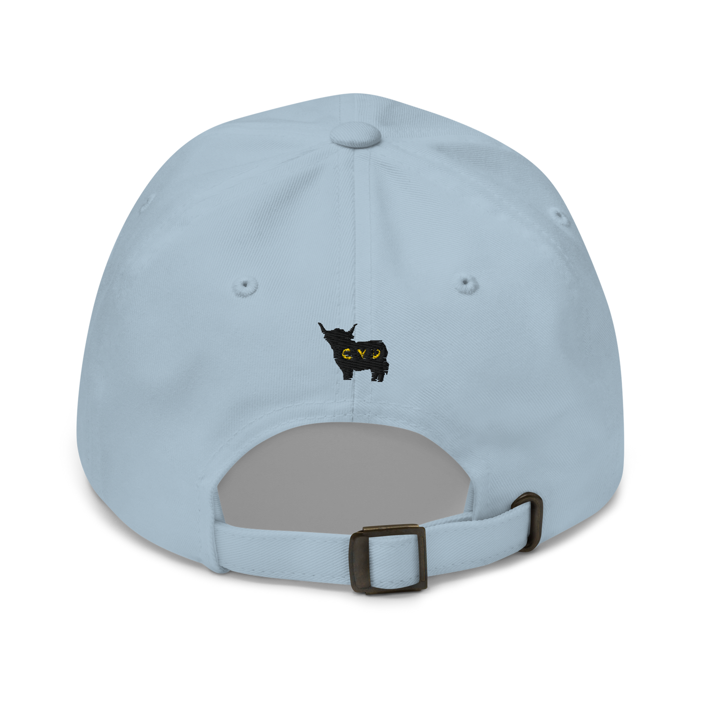 Cow Print Smiley Face - Adults Dad Hat