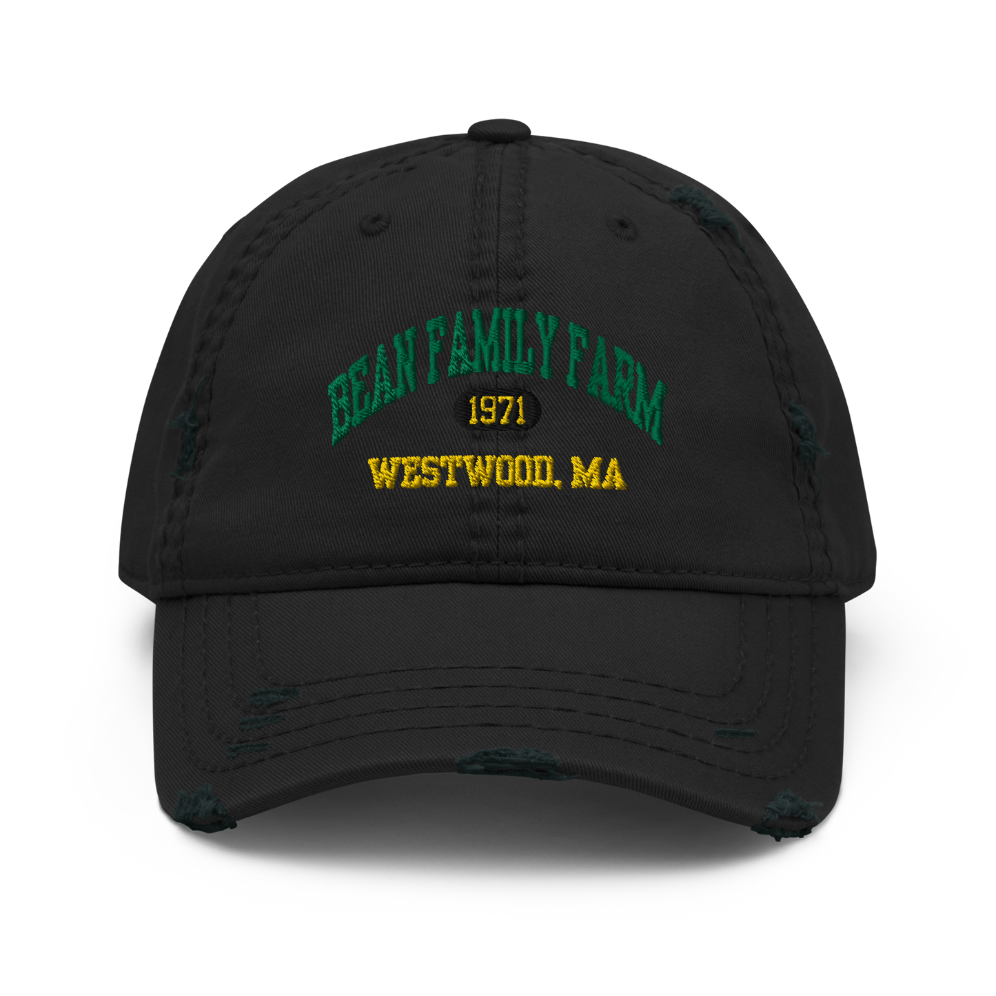 Bean Family Farm - Adults Distressed Dad Hat