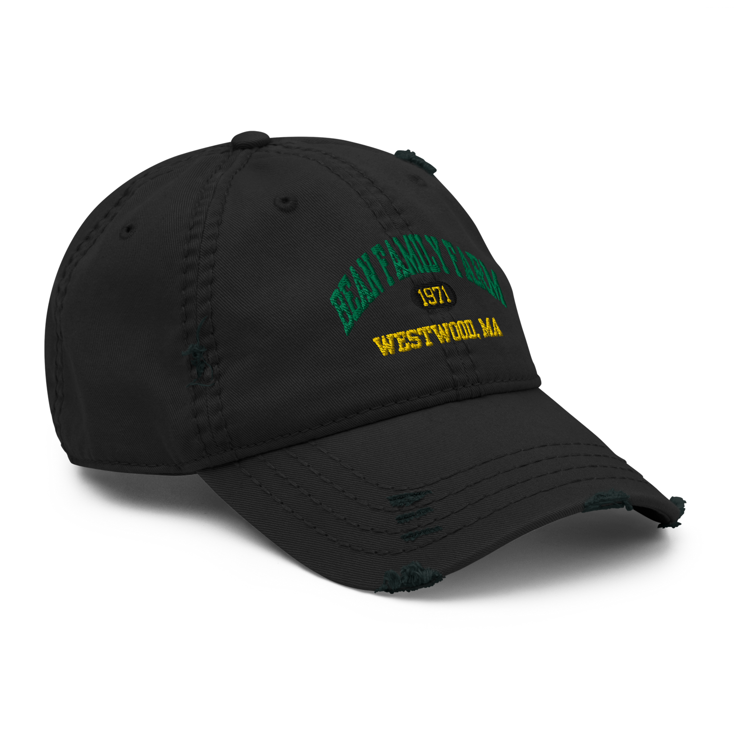 Bean Family Farm - Adults Distressed Dad Hat