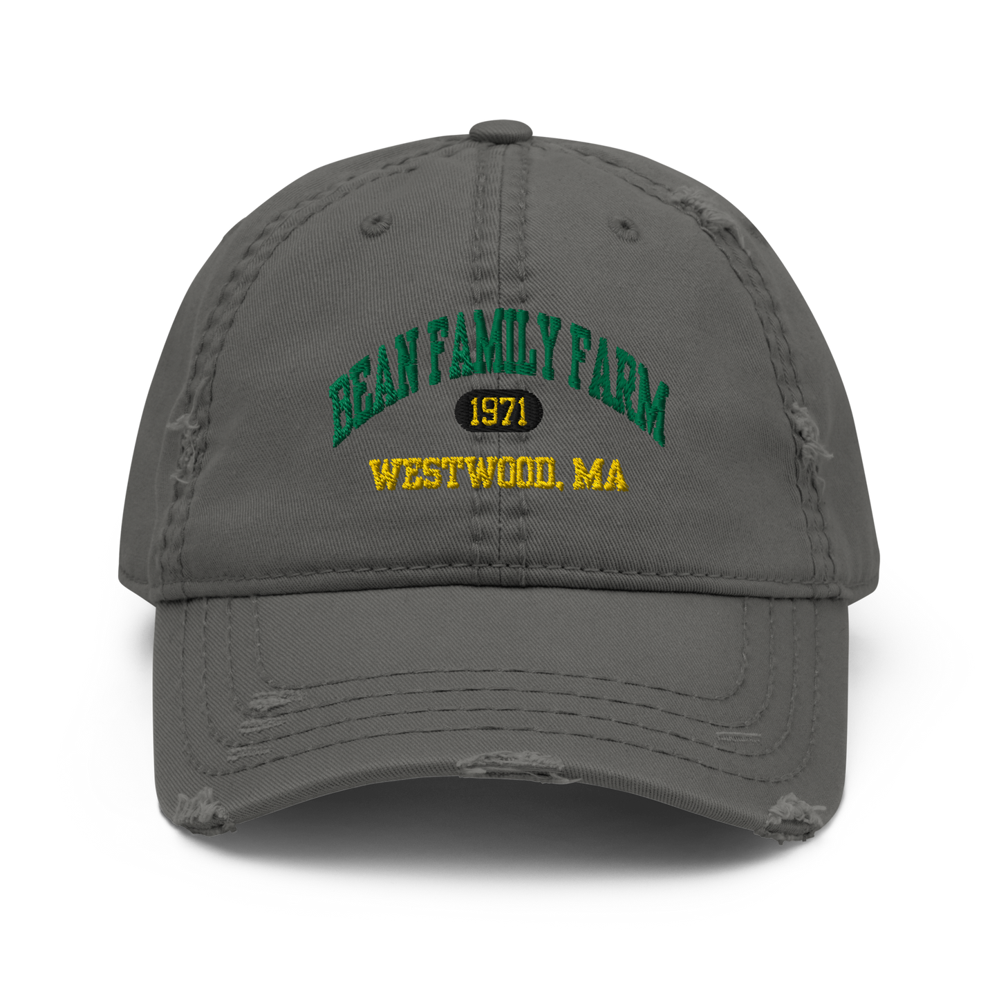 Bean Family Farm - Adults Distressed Dad Hat