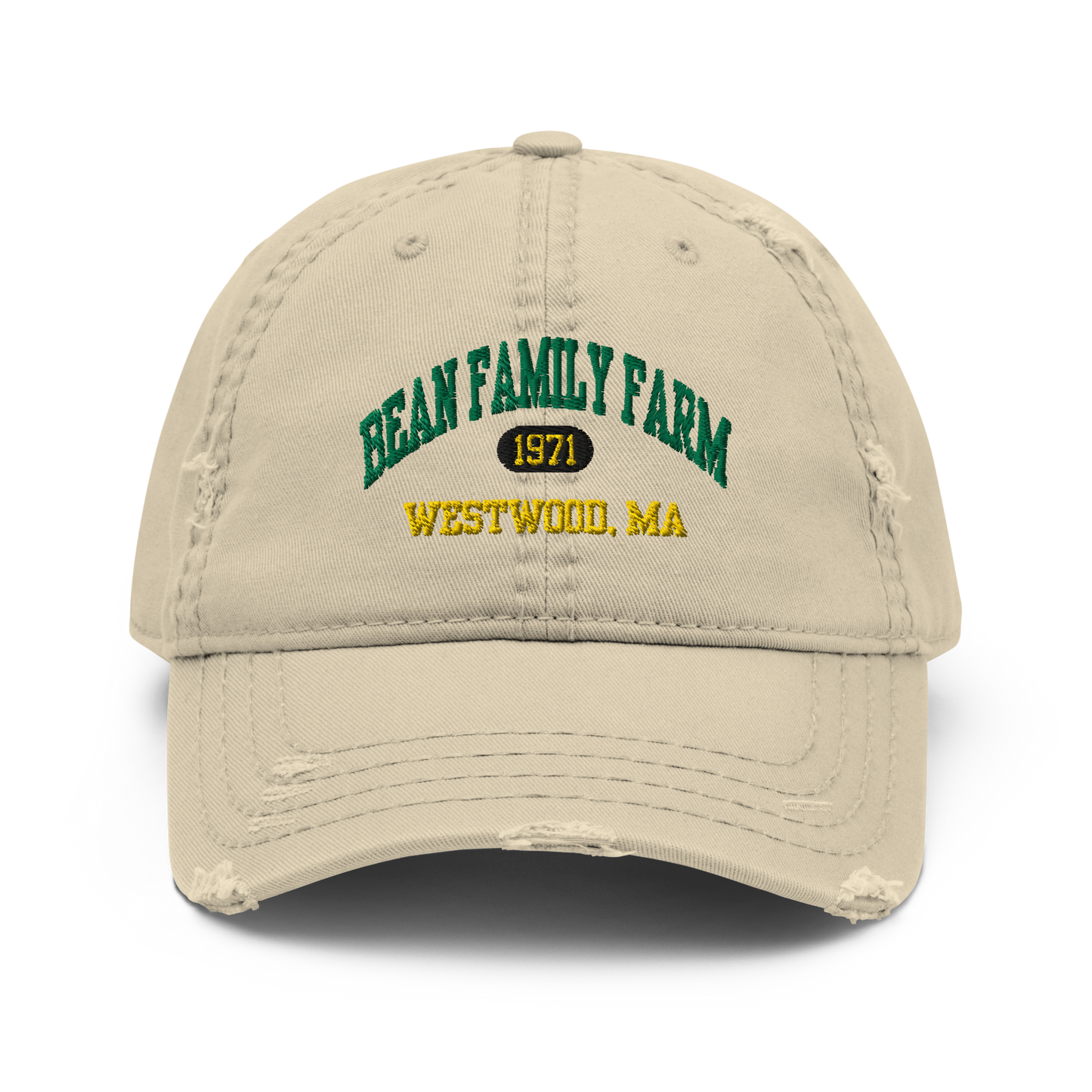 Bean Family Farm - Adults Distressed Dad Hat