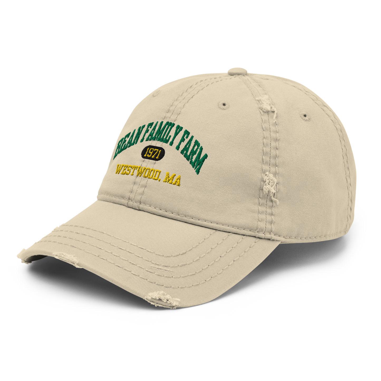 Bean Family Farm - Adults Distressed Dad Hat