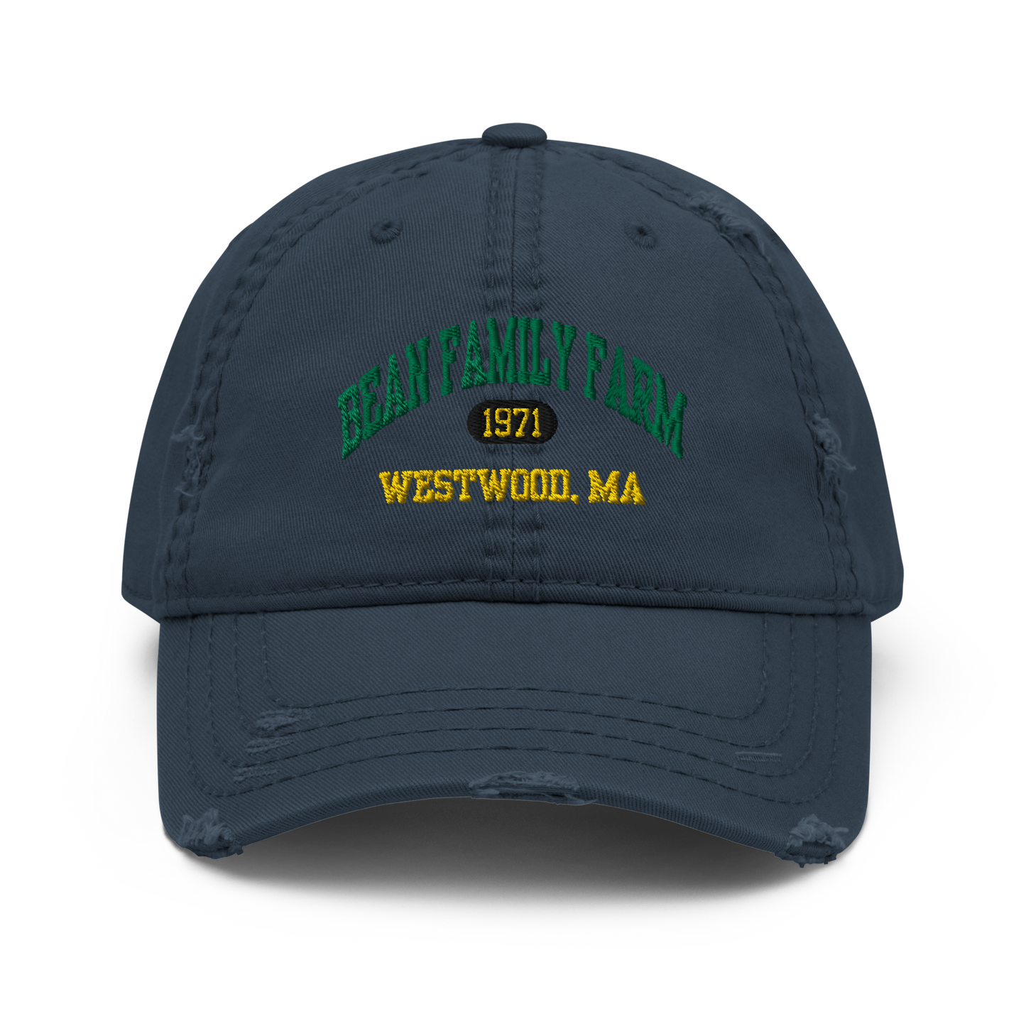 Bean Family Farm - Adults Distressed Dad Hat