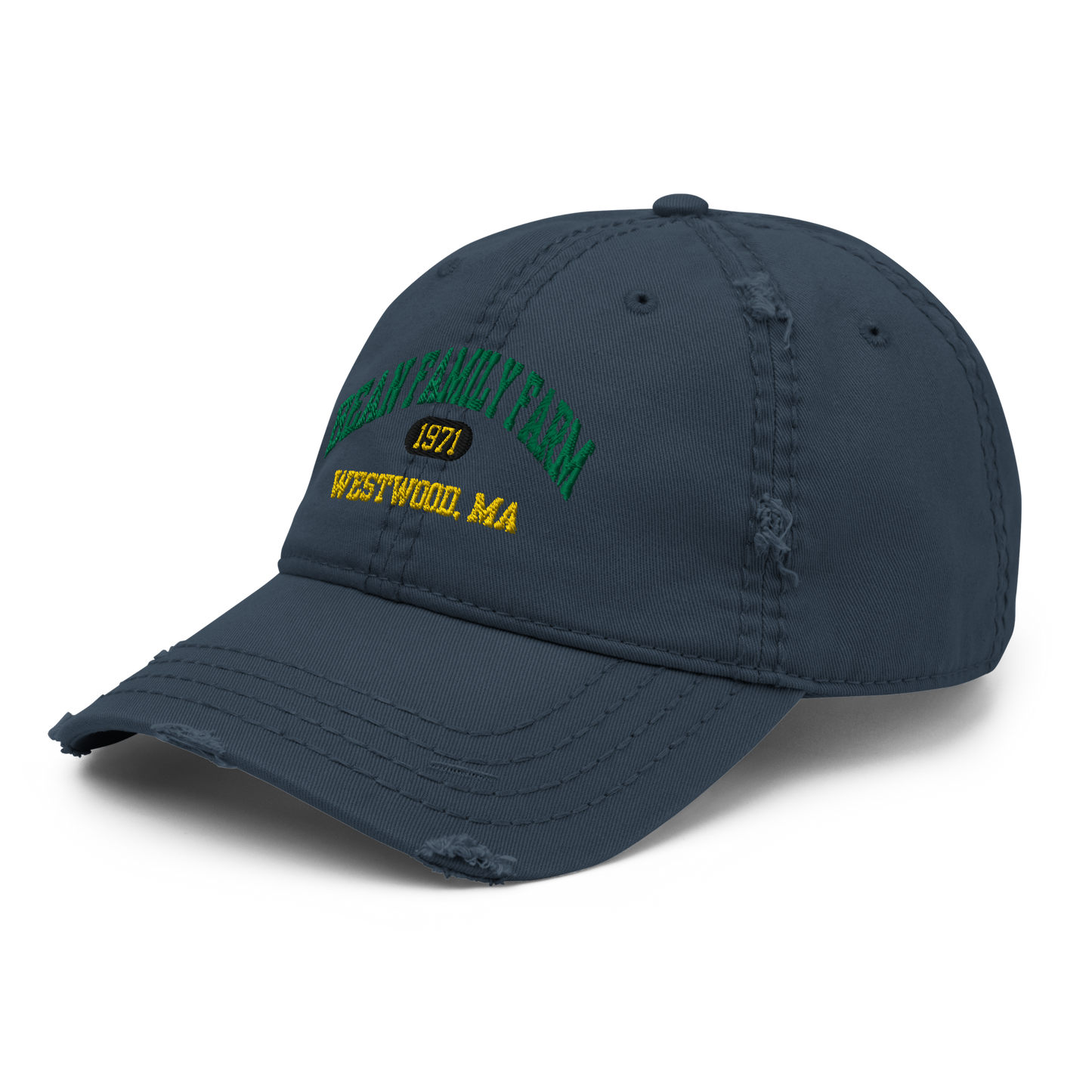 Bean Family Farm - Adults Distressed Dad Hat