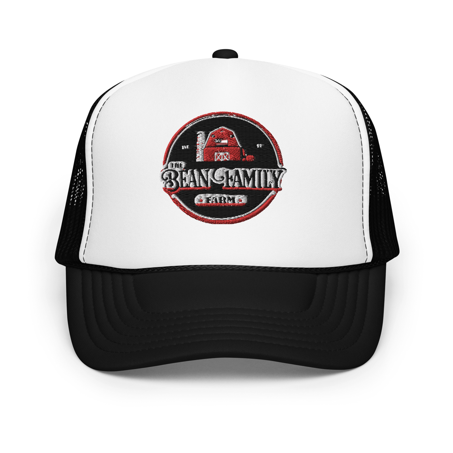 Bean Family Farm Logo - Adults Foam Trucker Hat