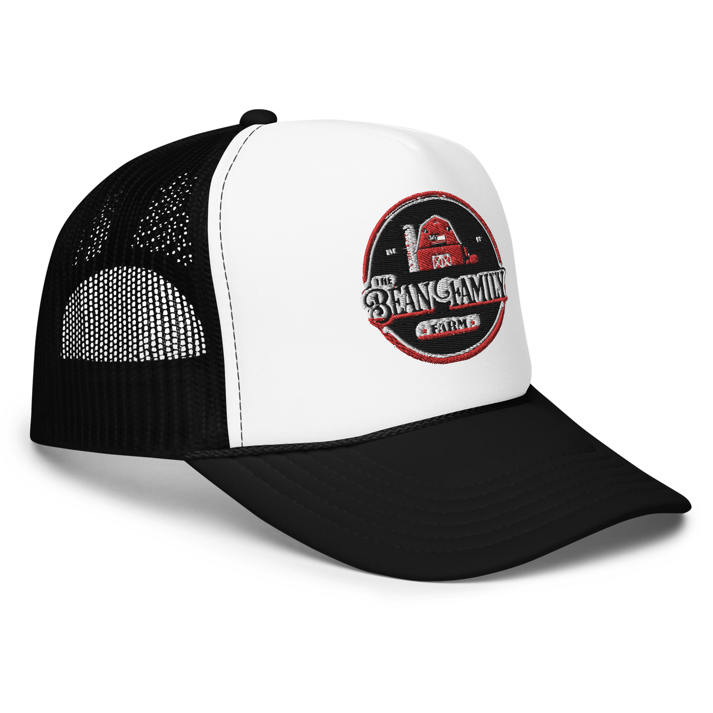 Bean Family Farm Logo - Adults Foam Trucker Hat