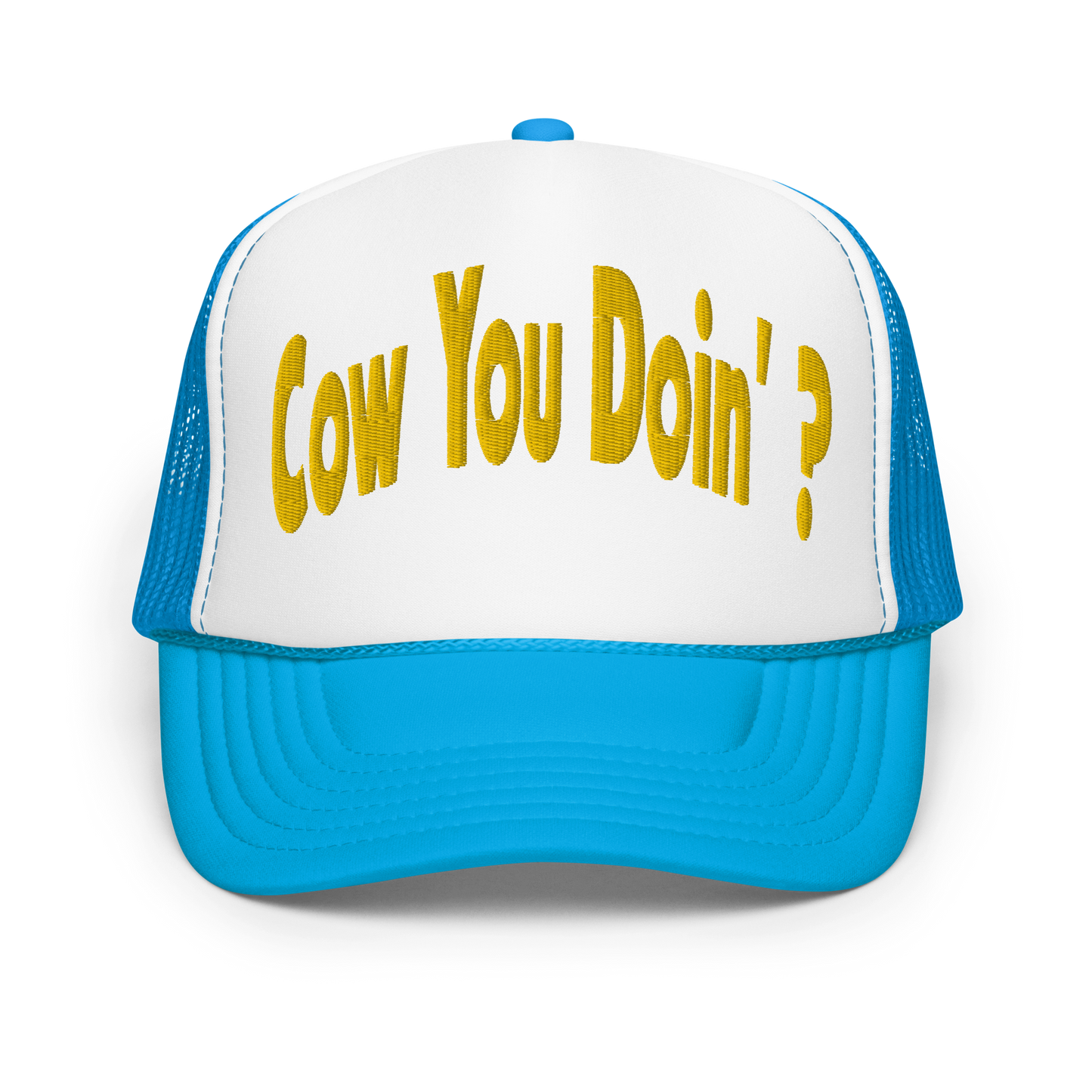Cow You Doin' - Adults Foam Trucker Hat