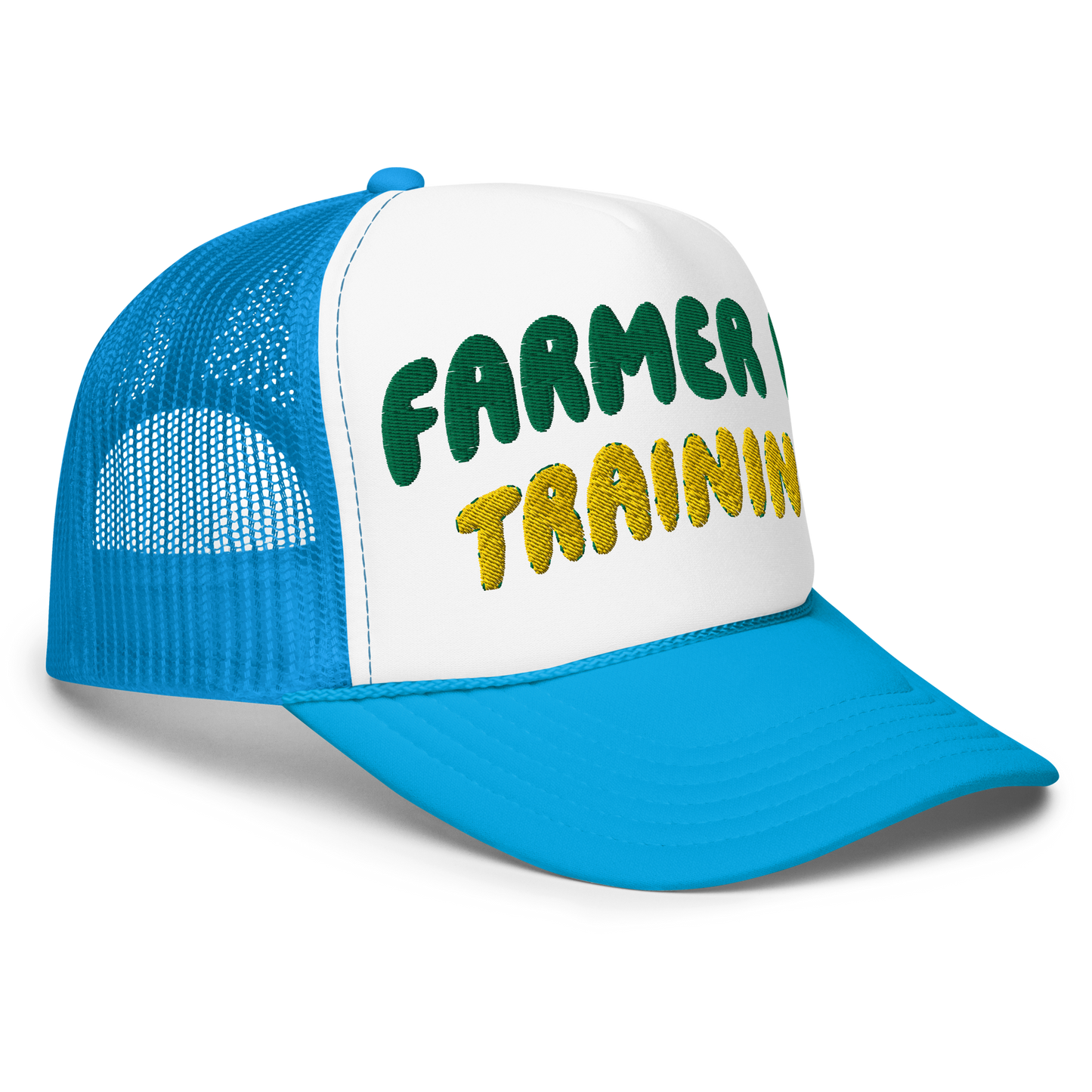 Farmer in Training - Adults Foam Trucker Hat