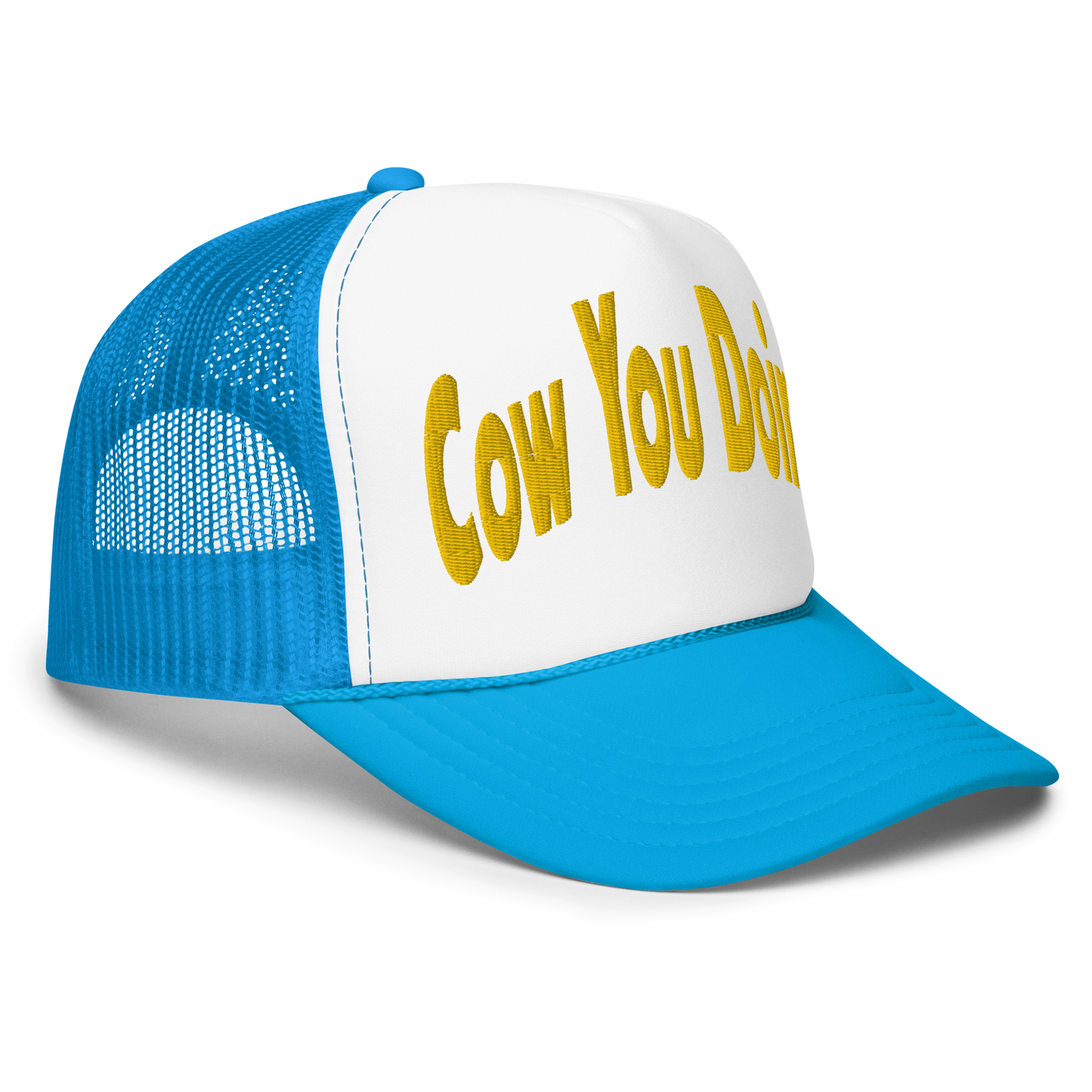 Cow You Doin' - Adults Foam Trucker Hat