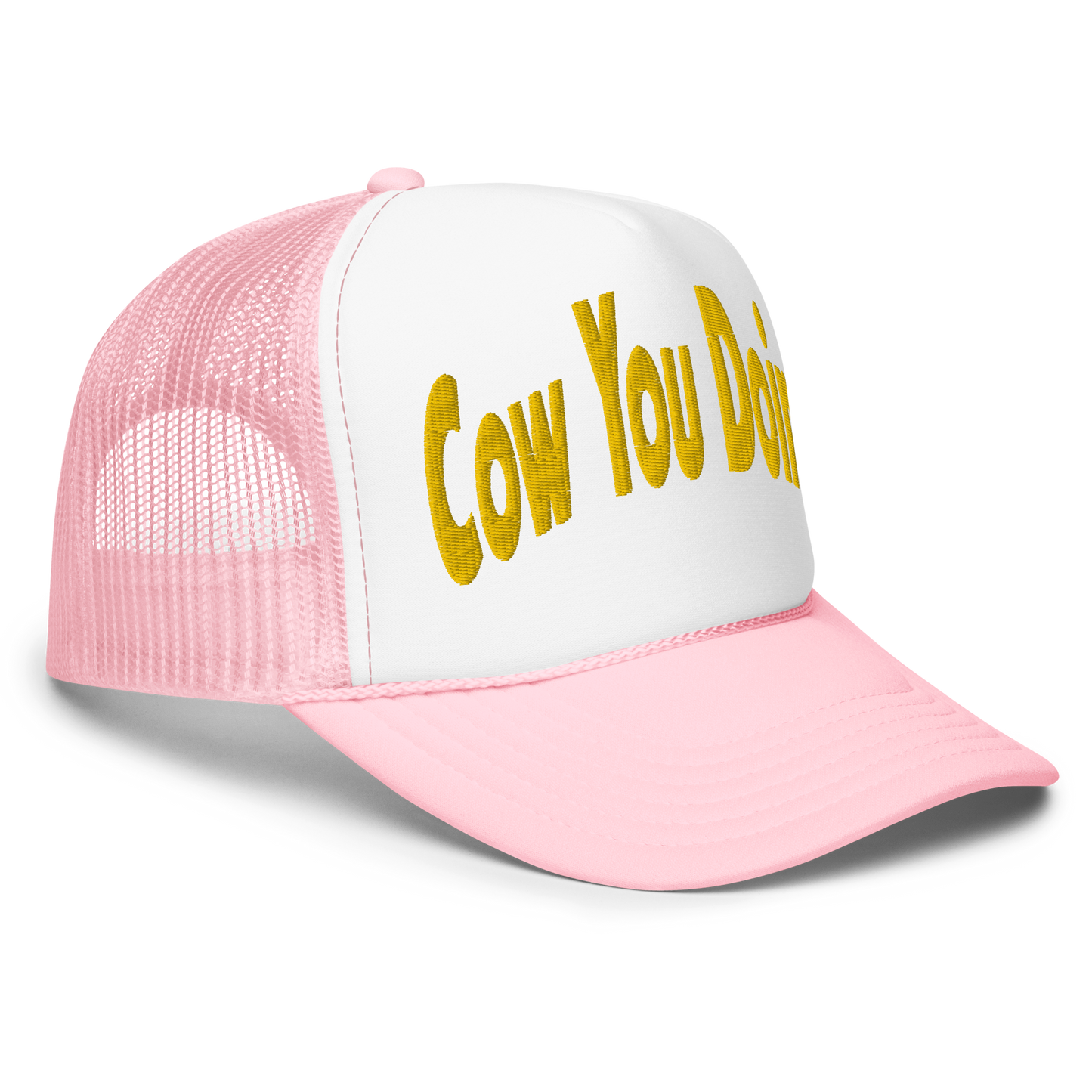 Cow You Doin' - Adults Foam Trucker Hat