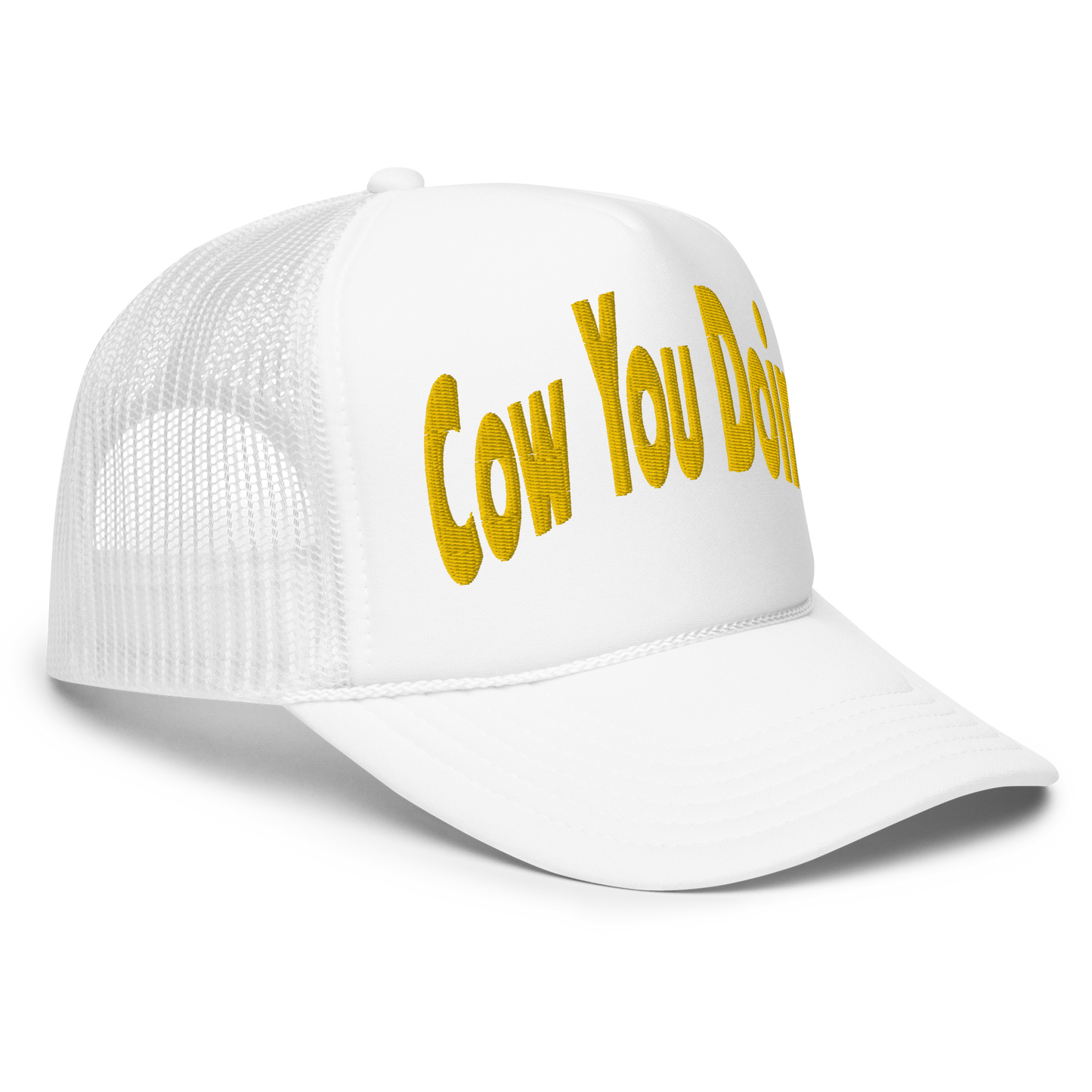 Cow You Doin' - Adults Foam Trucker Hat