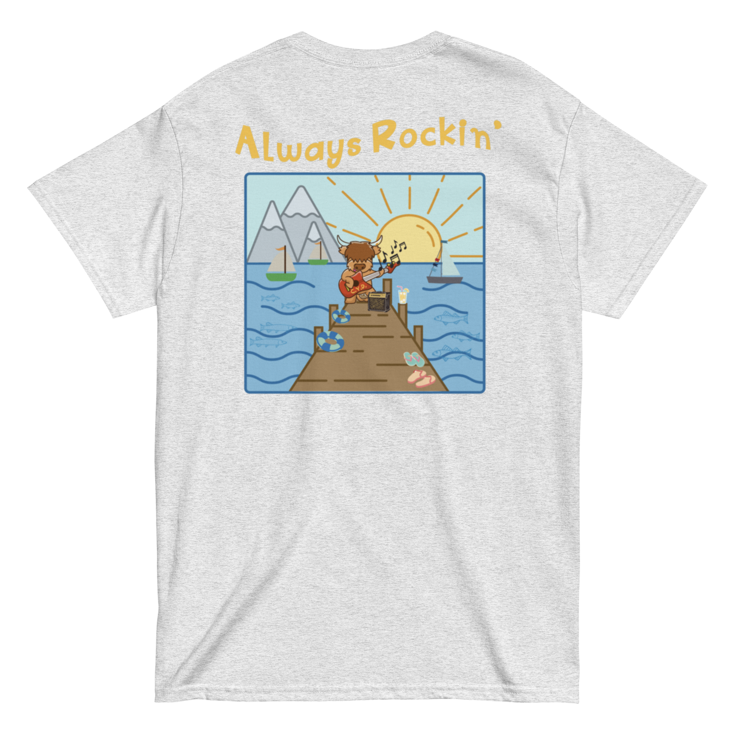 Cow You Doin' / Always Rockin' - Adults T Shirt