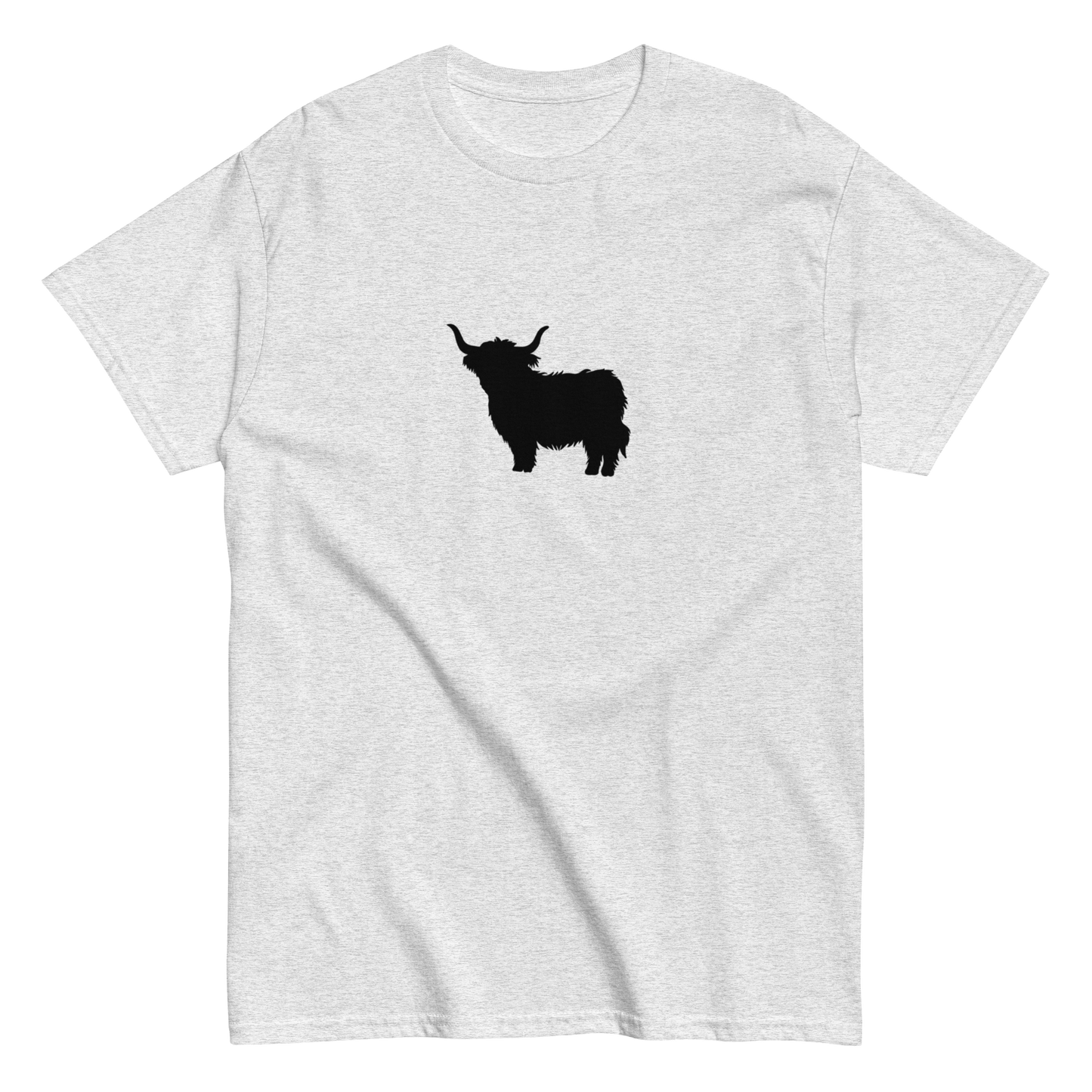 CYD's Black Cow Silhouette - Adults T Shirt