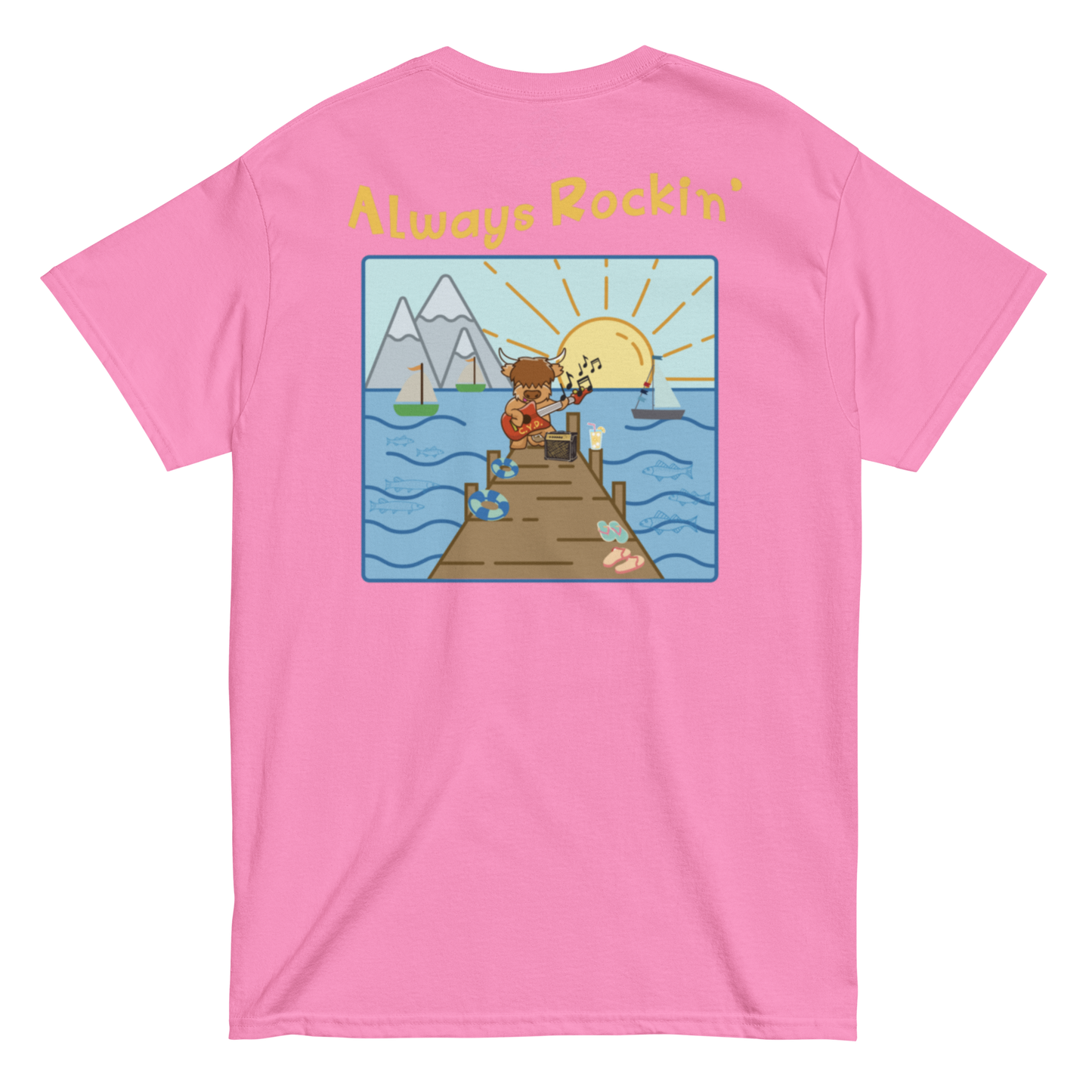 Cow You Doin' / Always Rockin' - Adults T Shirt