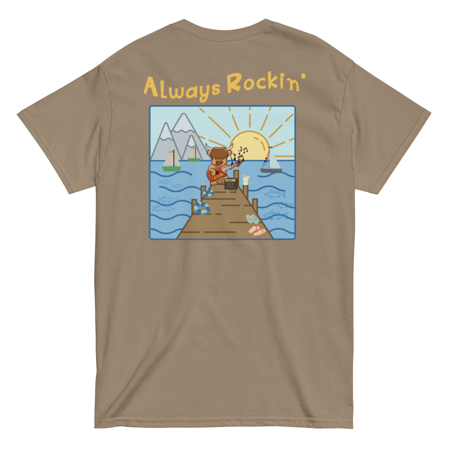 Cow You Doin' / Always Rockin' - Adults T Shirt
