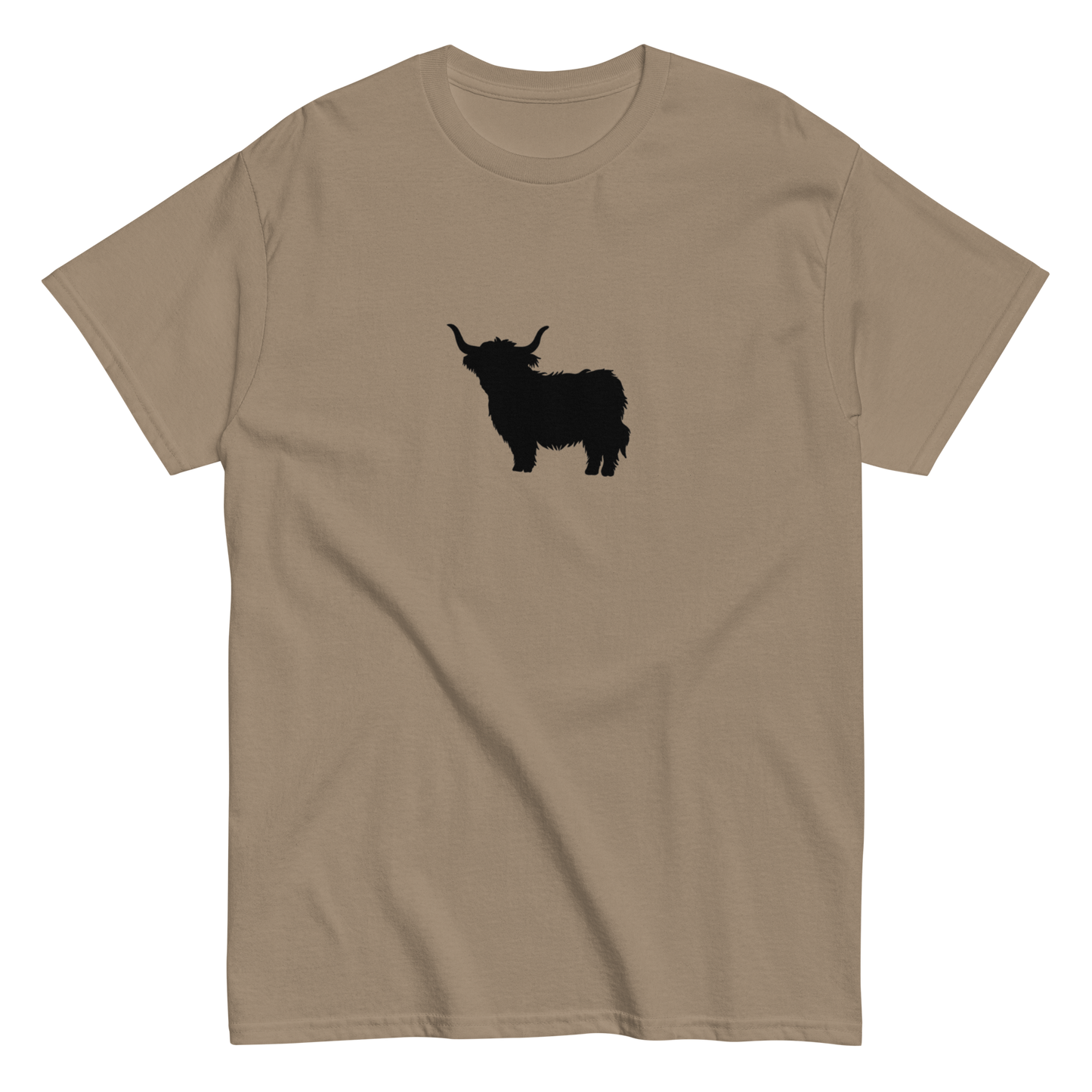 CYD's Black Cow Silhouette - Adults T Shirt