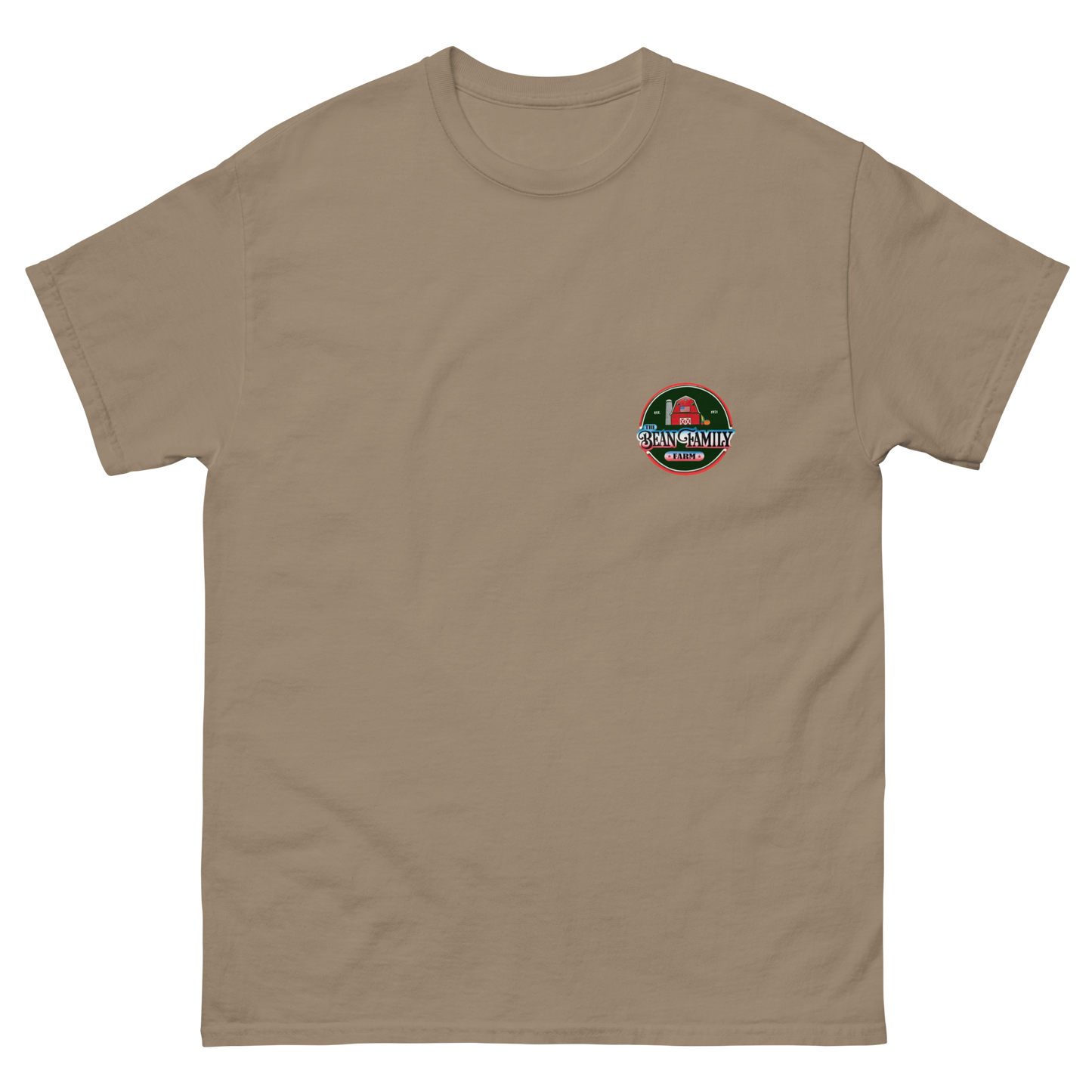 Bean Family Farm Logo / Simple Life - Adults T Shirt