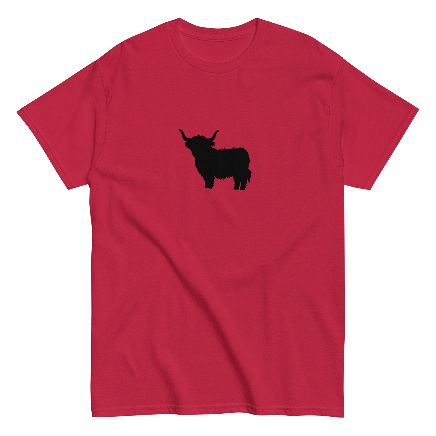 CYD's Black Cow Silhouette - Adults T Shirt