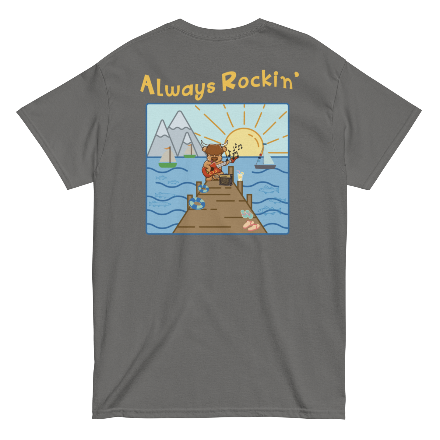 Cow You Doin' / Always Rockin' - Adults T Shirt