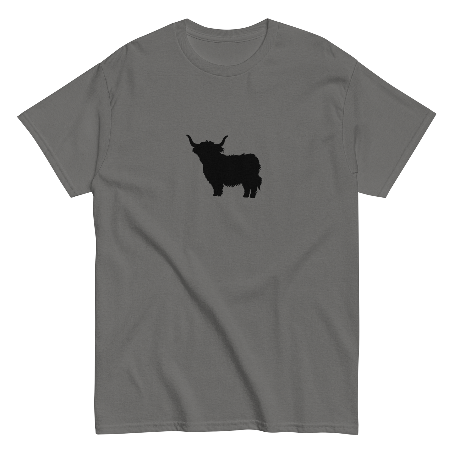 CYD's Black Cow Silhouette - Adults T Shirt