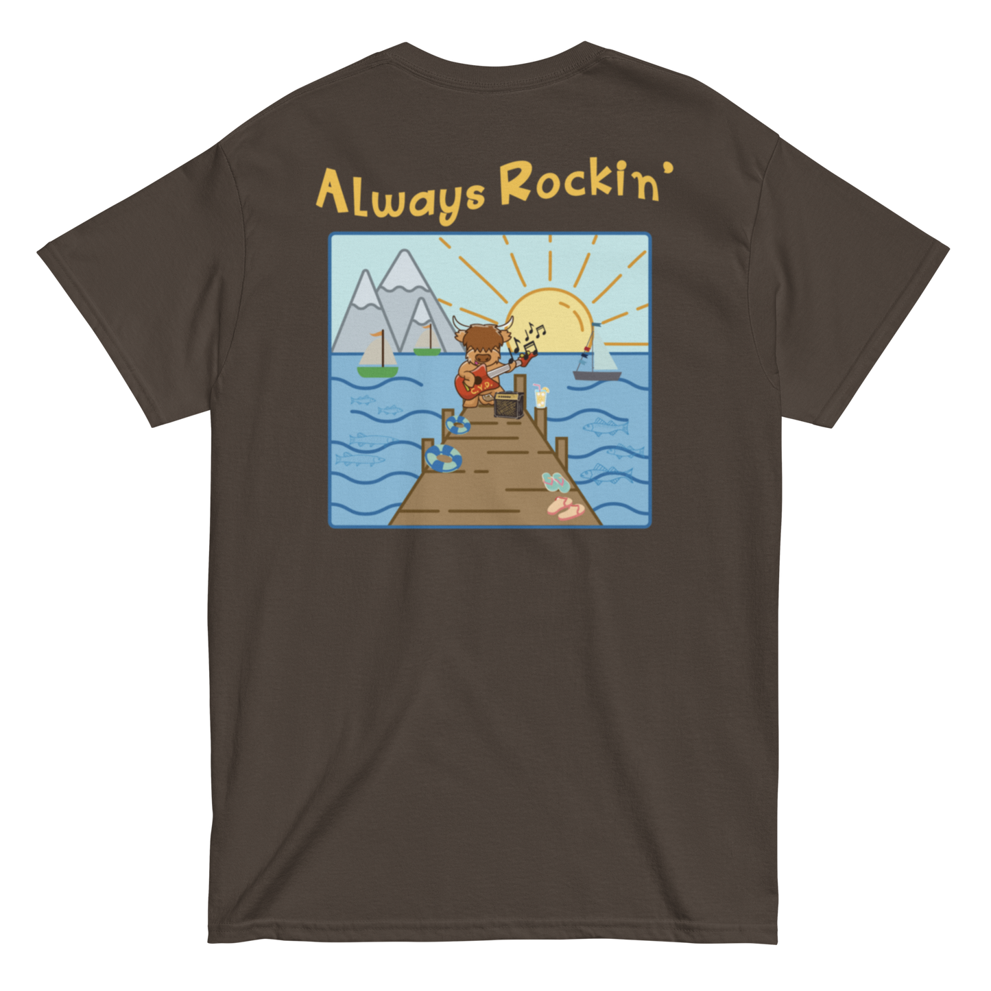 Cow You Doin' / Always Rockin' - Adults T Shirt
