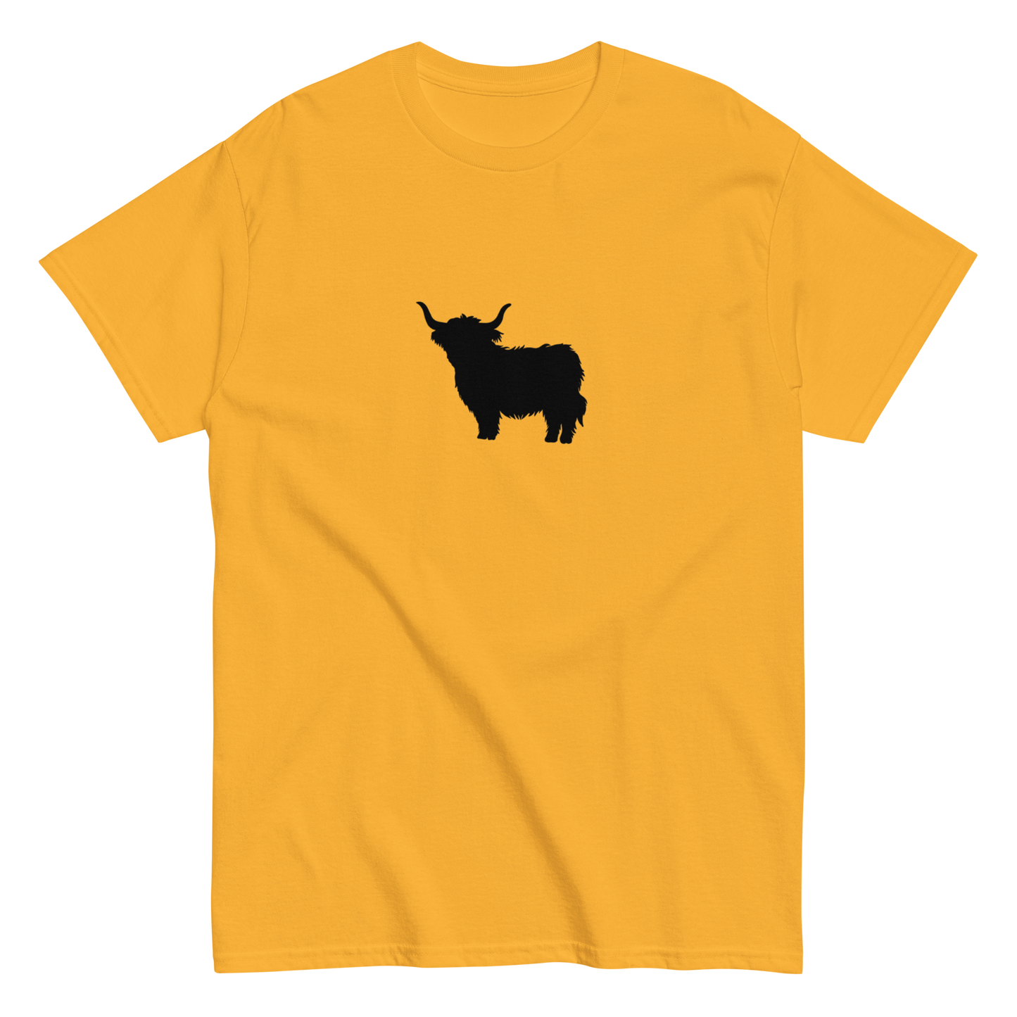 CYD's Black Cow Silhouette - Adults T Shirt