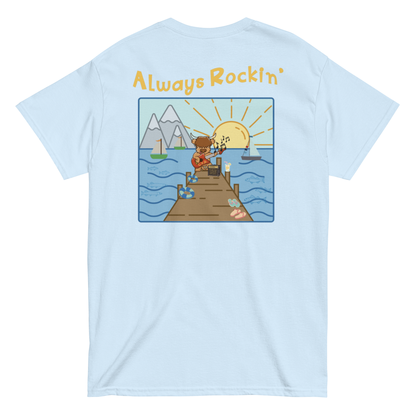 Cow You Doin' / Always Rockin' - Adults T Shirt