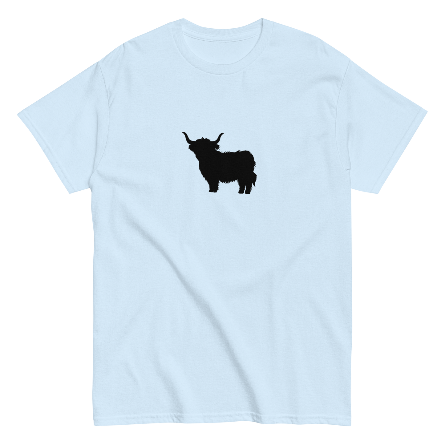 CYD's Black Cow Silhouette - Adults T Shirt