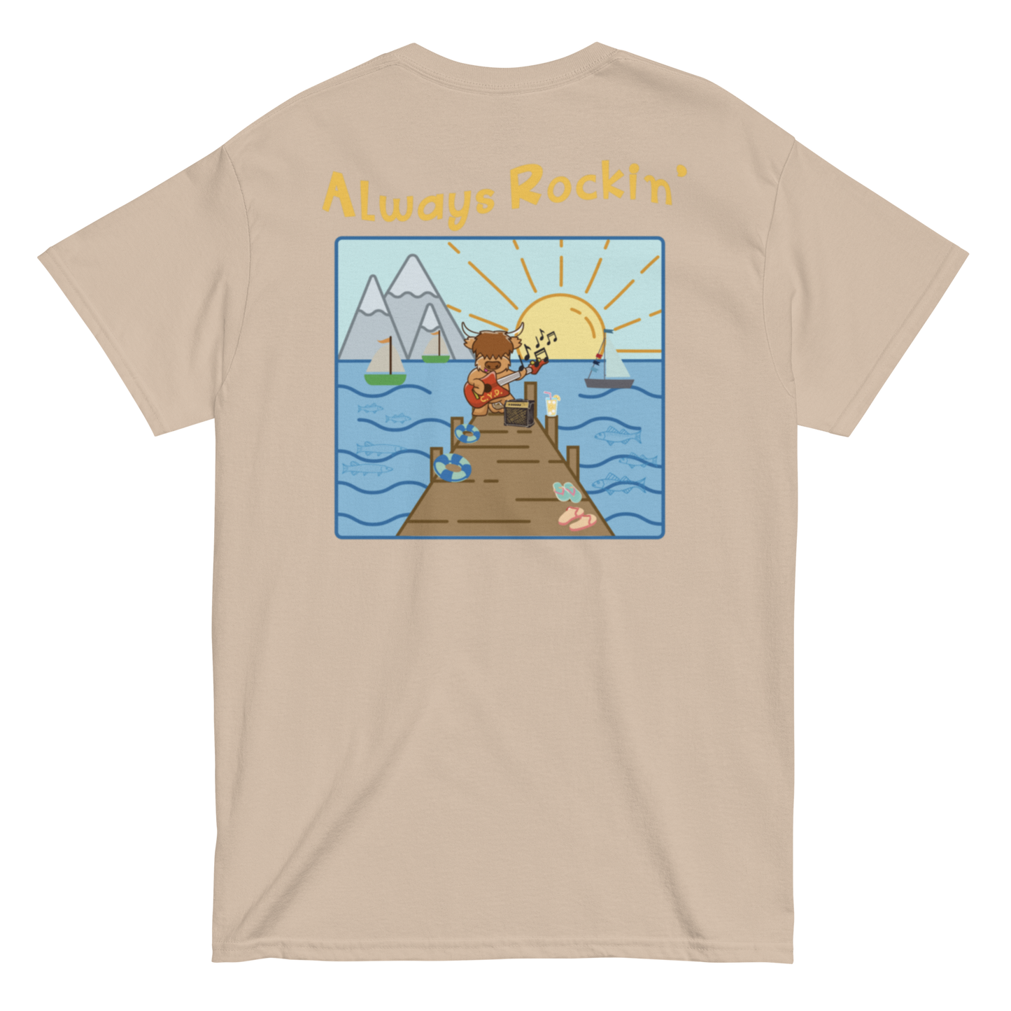 Cow You Doin' / Always Rockin' - Adults T Shirt