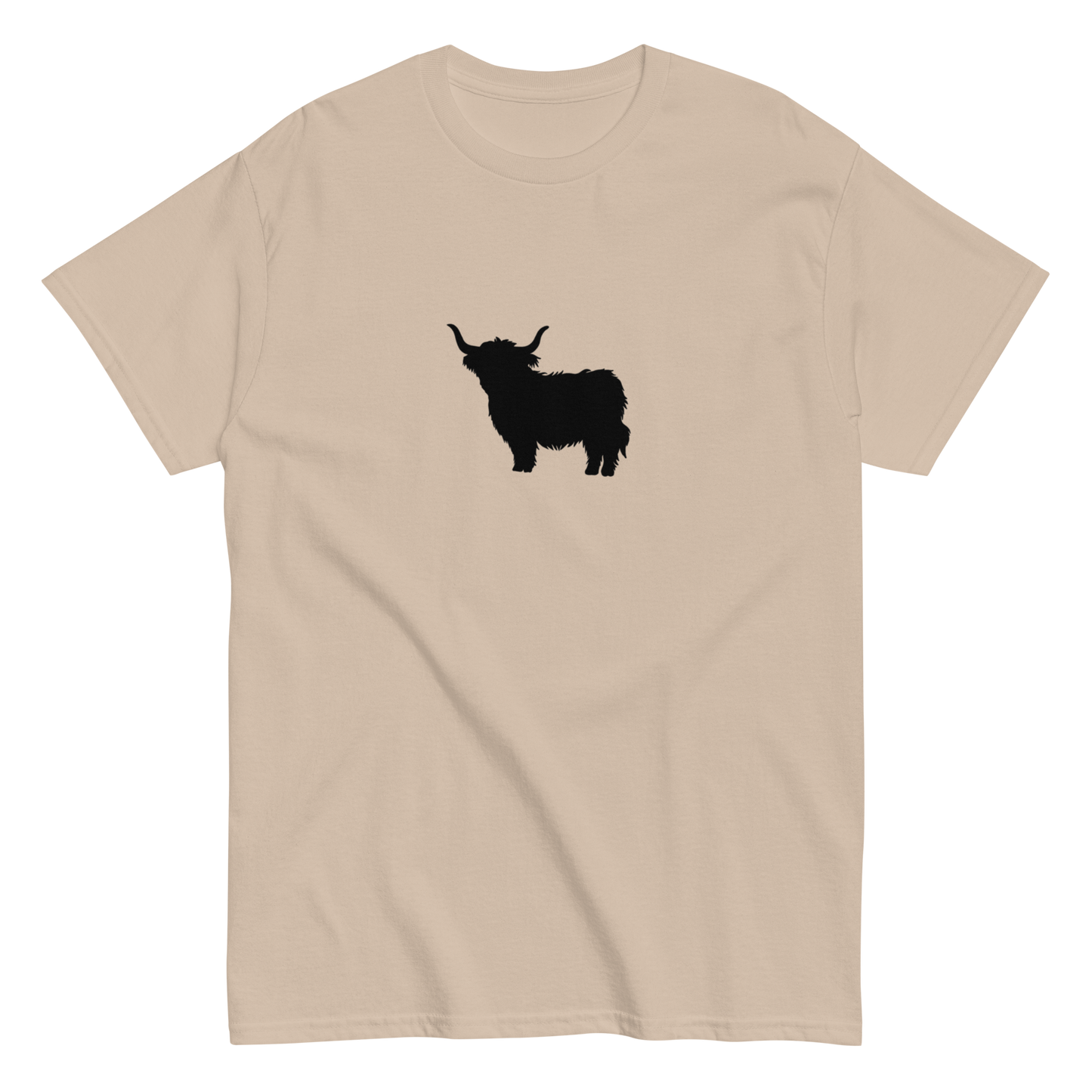 CYD's Black Cow Silhouette - Adults T Shirt