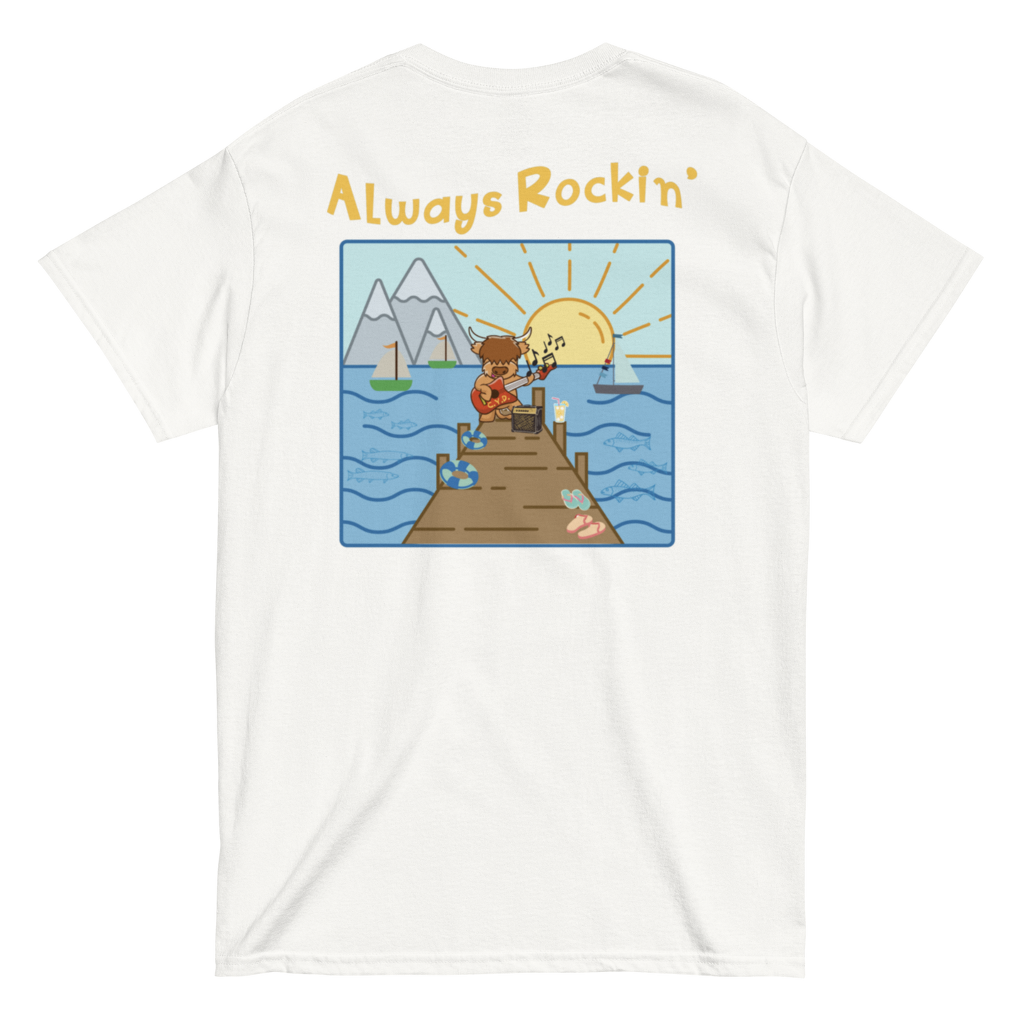 Cow You Doin' / Always Rockin' - Adults T Shirt