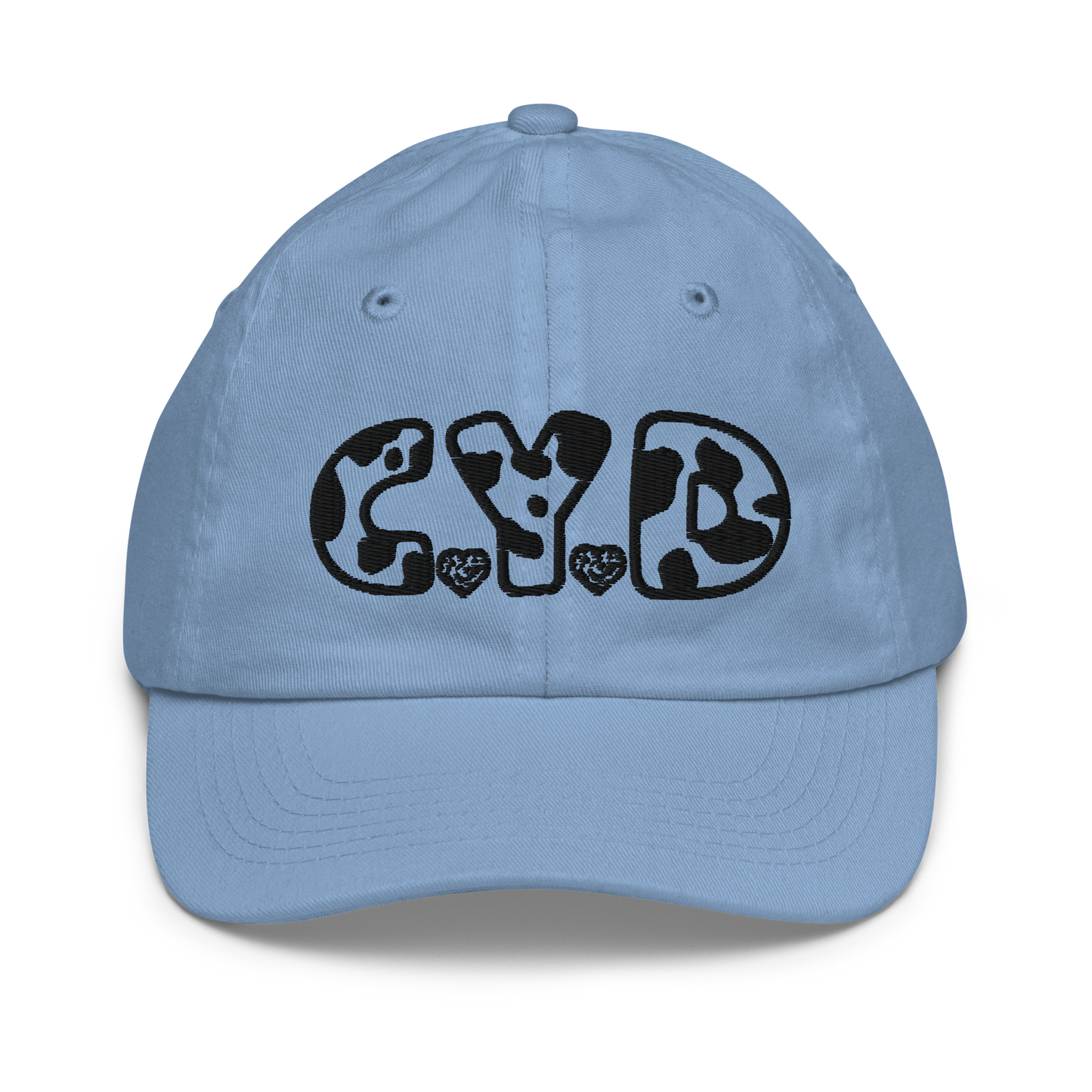 CYD in Cow Print - Youth Baseball Cap