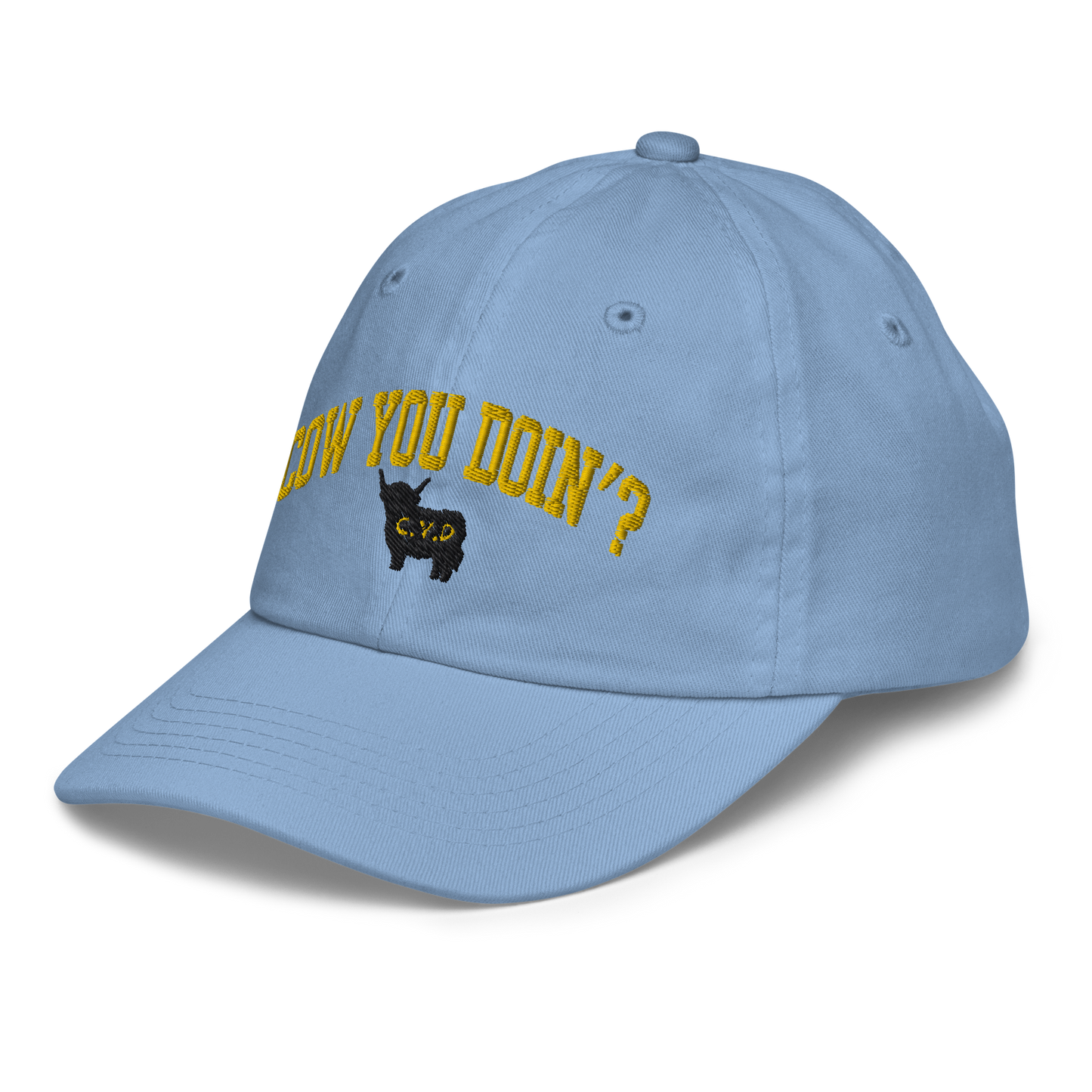 Cow You Doin' / CYD Logo - Youth Baseball Cap
