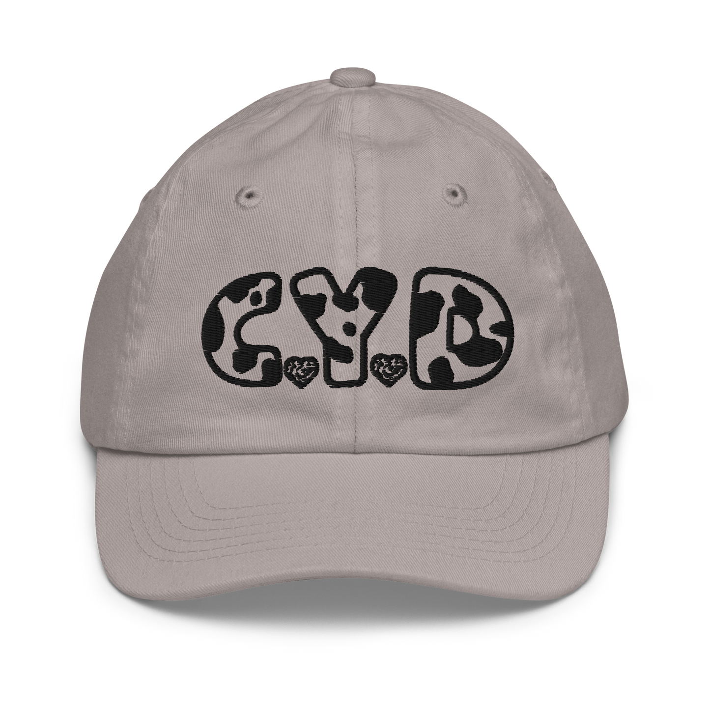 CYD in Cow Print - Youth Baseball Cap