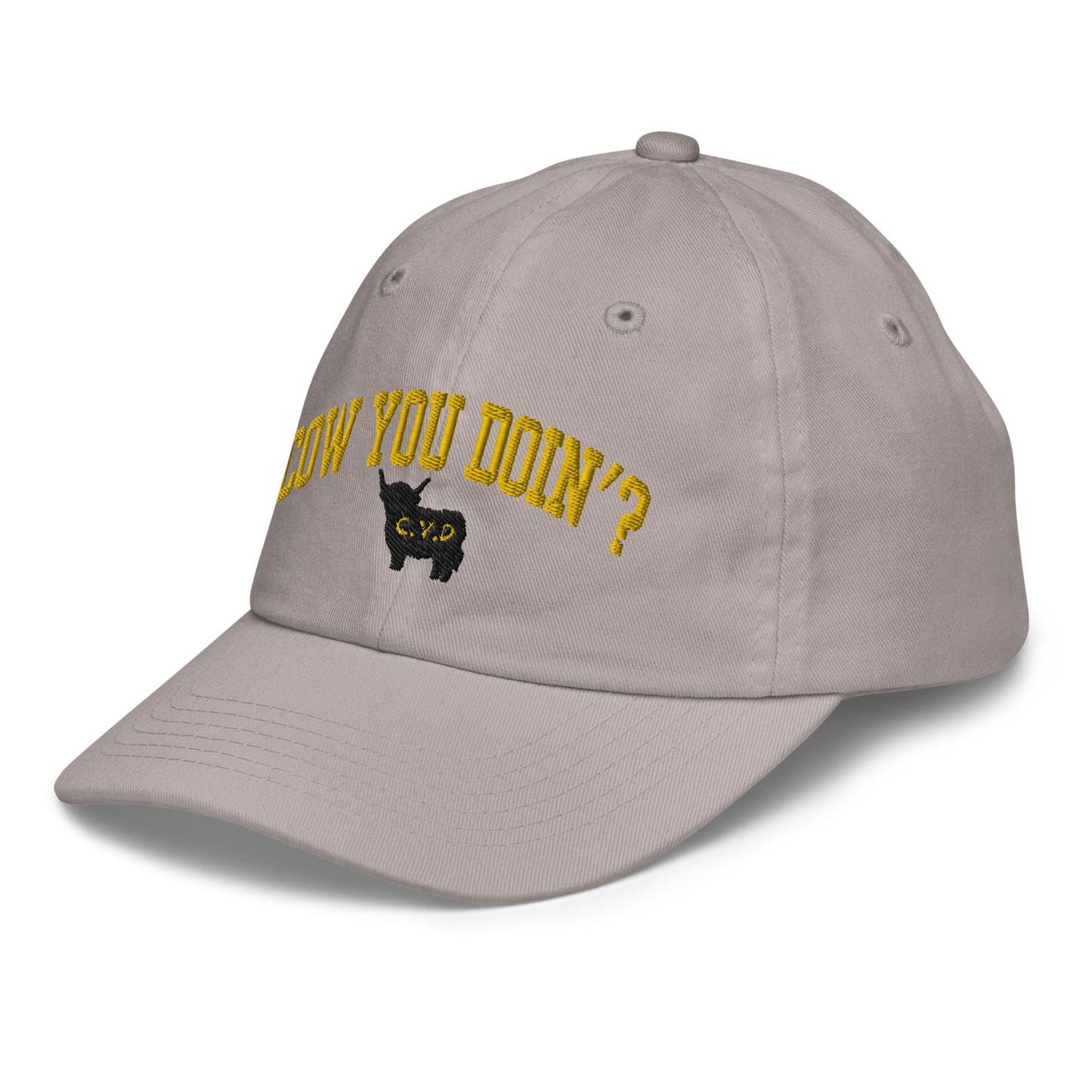 Cow You Doin' / CYD Logo - Youth Baseball Cap