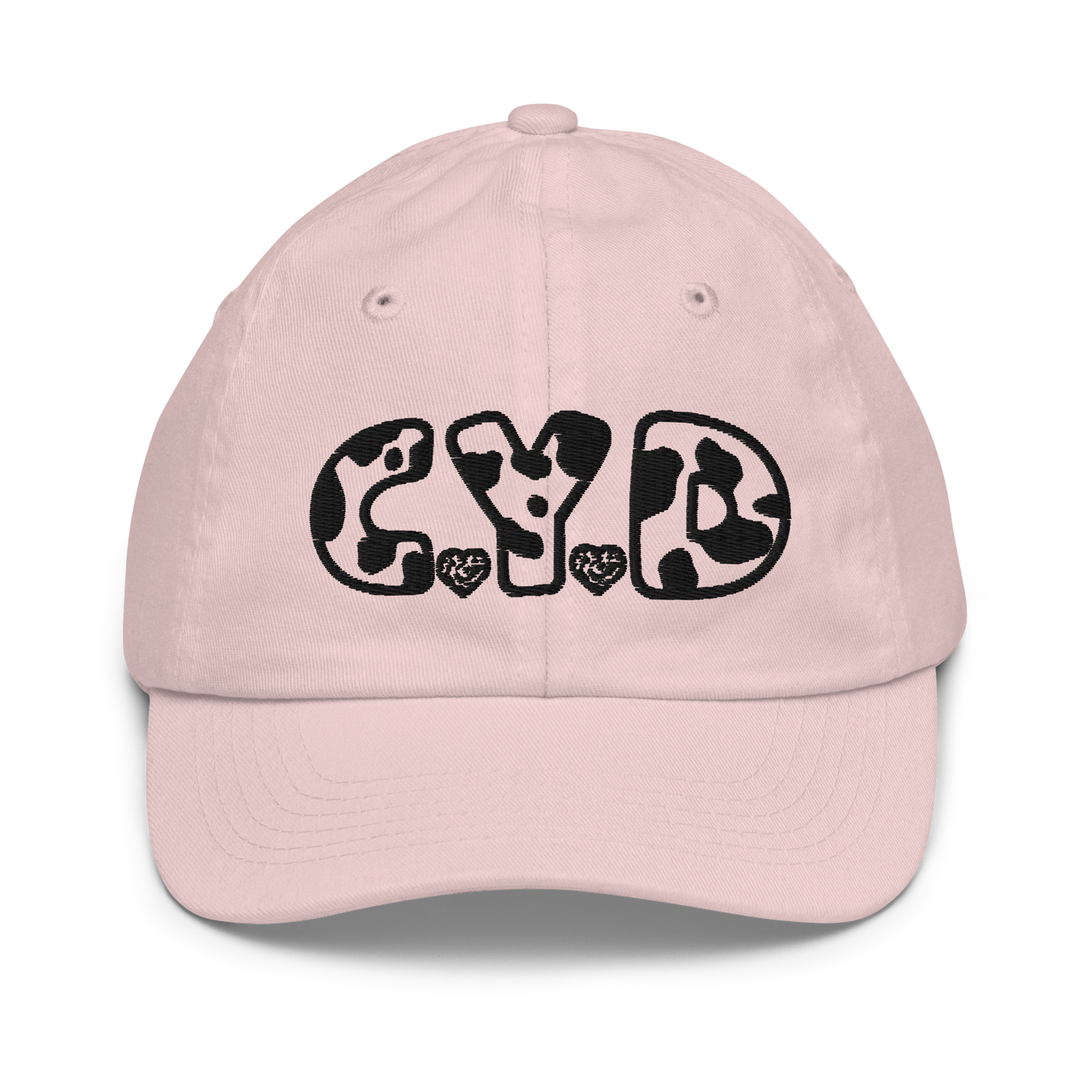 CYD in Cow Print - Youth Baseball Cap