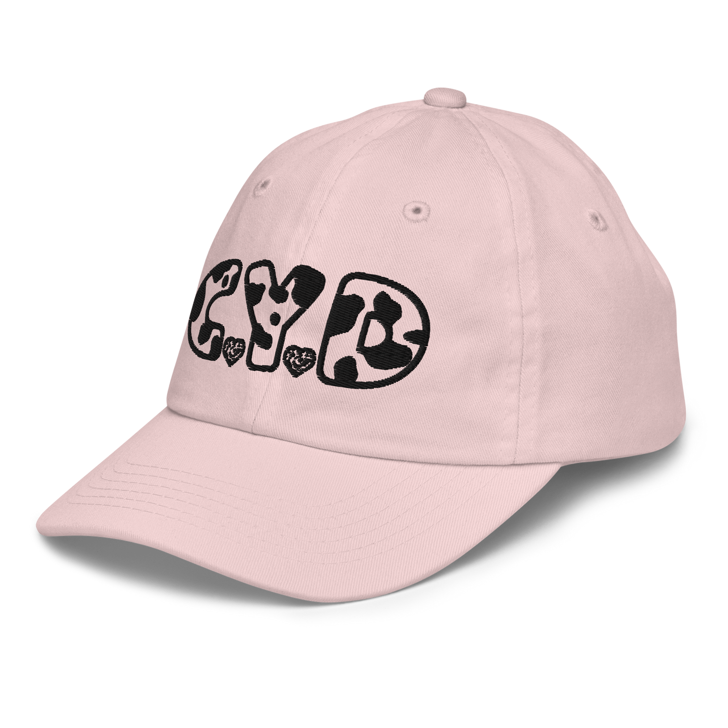 CYD in Cow Print - Youth Baseball Cap