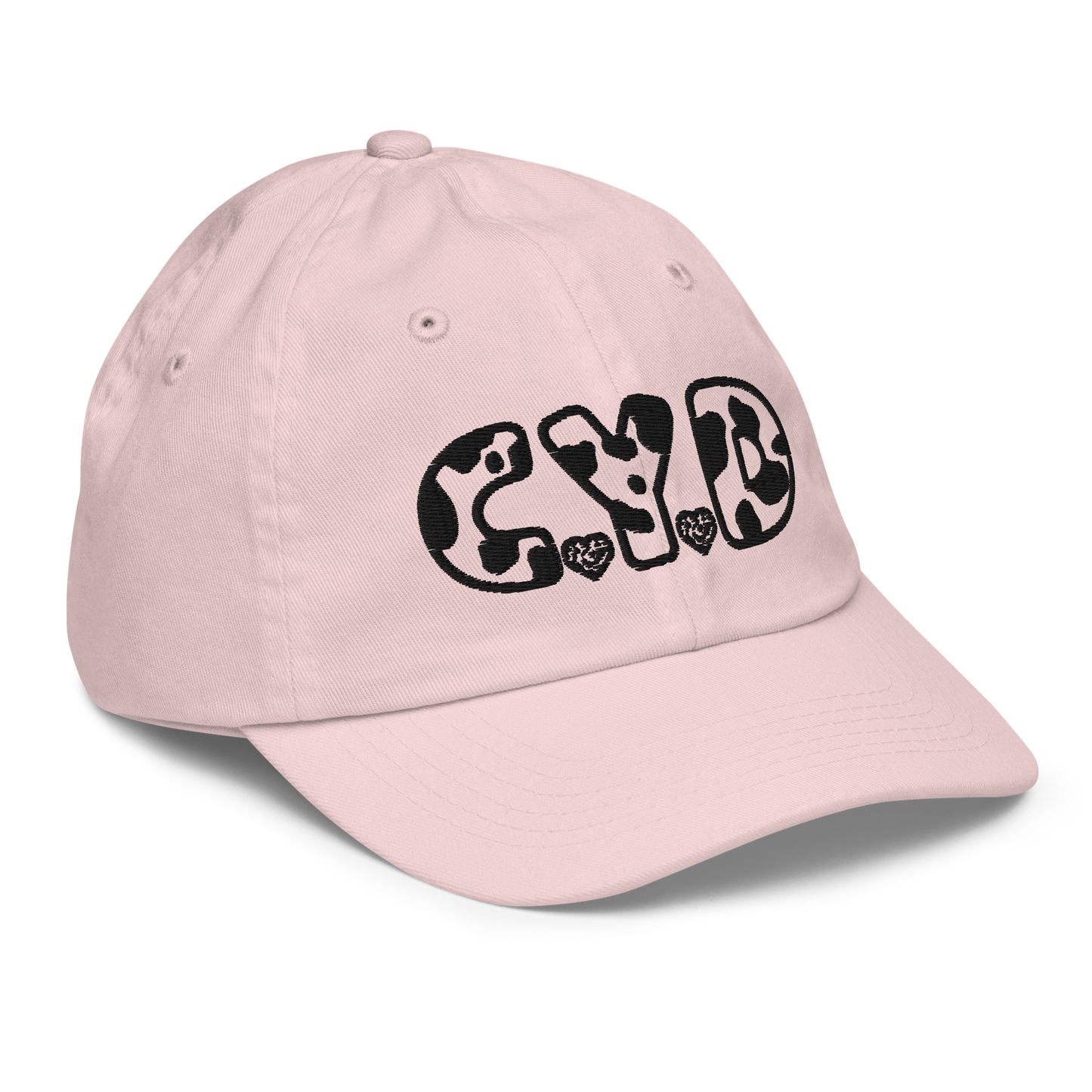 CYD in Cow Print - Youth Baseball Cap