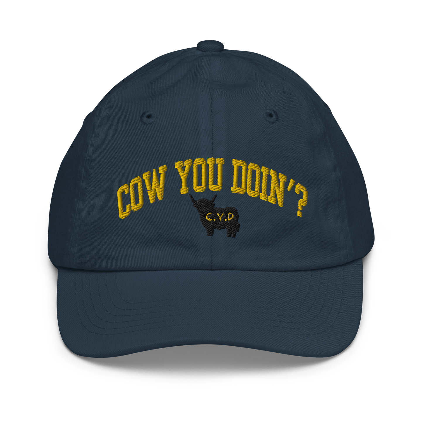 Cow You Doin' / CYD Logo - Youth Baseball Cap