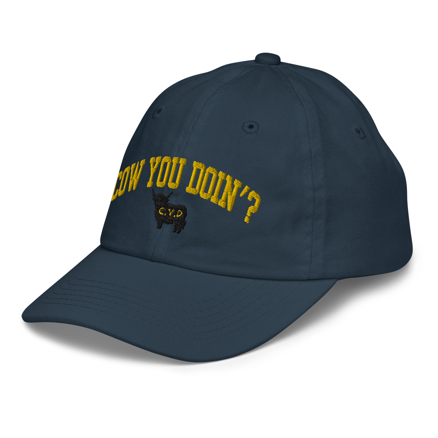 Cow You Doin' / CYD Logo - Youth Baseball Cap