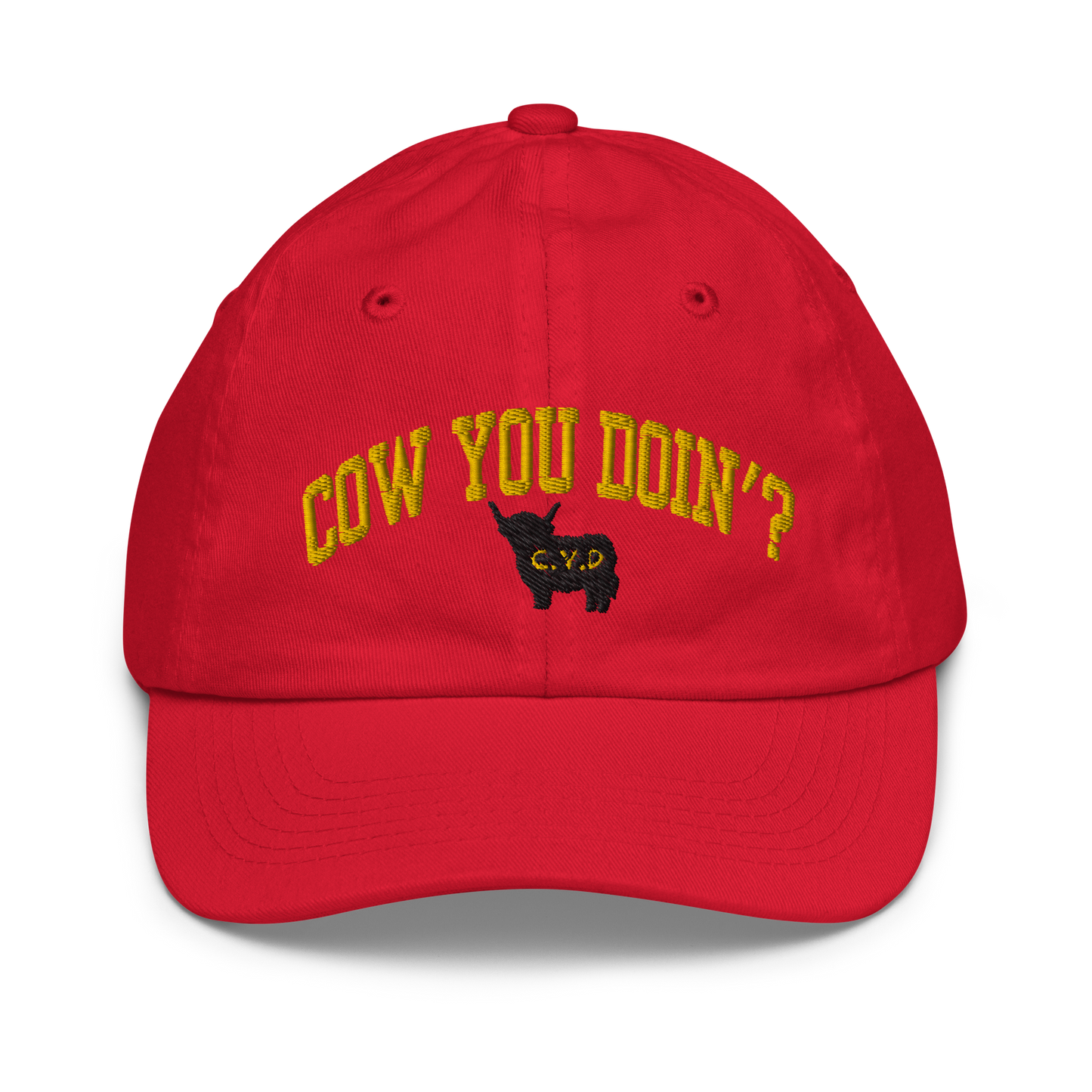 Cow You Doin' / CYD Logo - Youth Baseball Cap