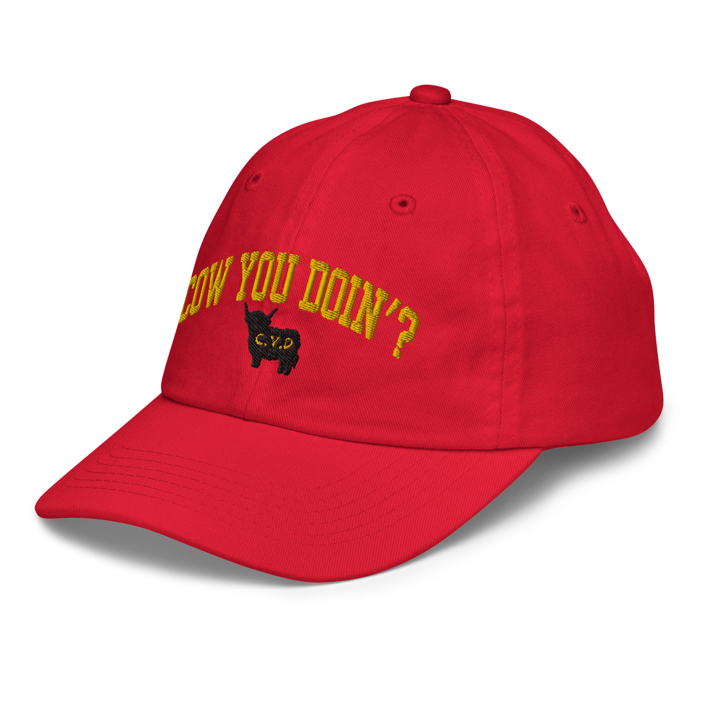 Cow You Doin' / CYD Logo - Youth Baseball Cap