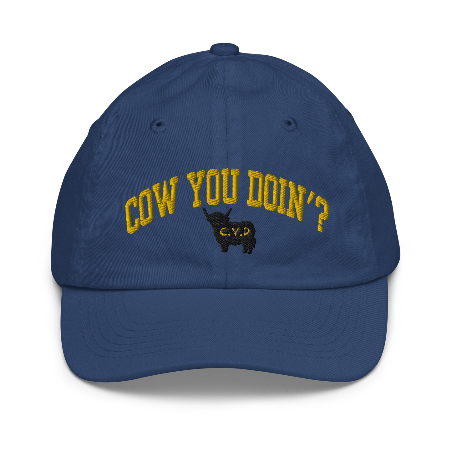 Cow You Doin' / CYD Logo - Youth Baseball Cap
