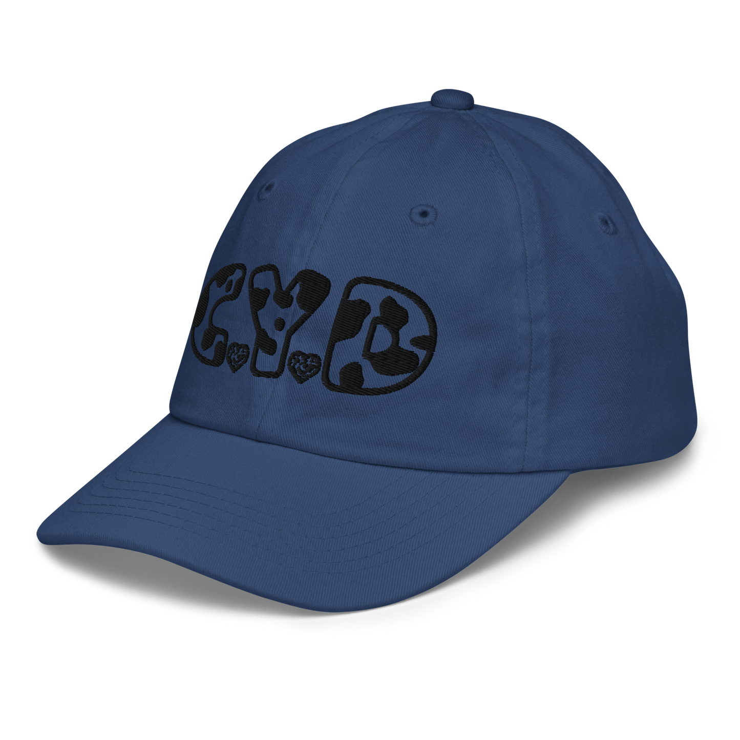 CYD in Cow Print - Youth Baseball Cap