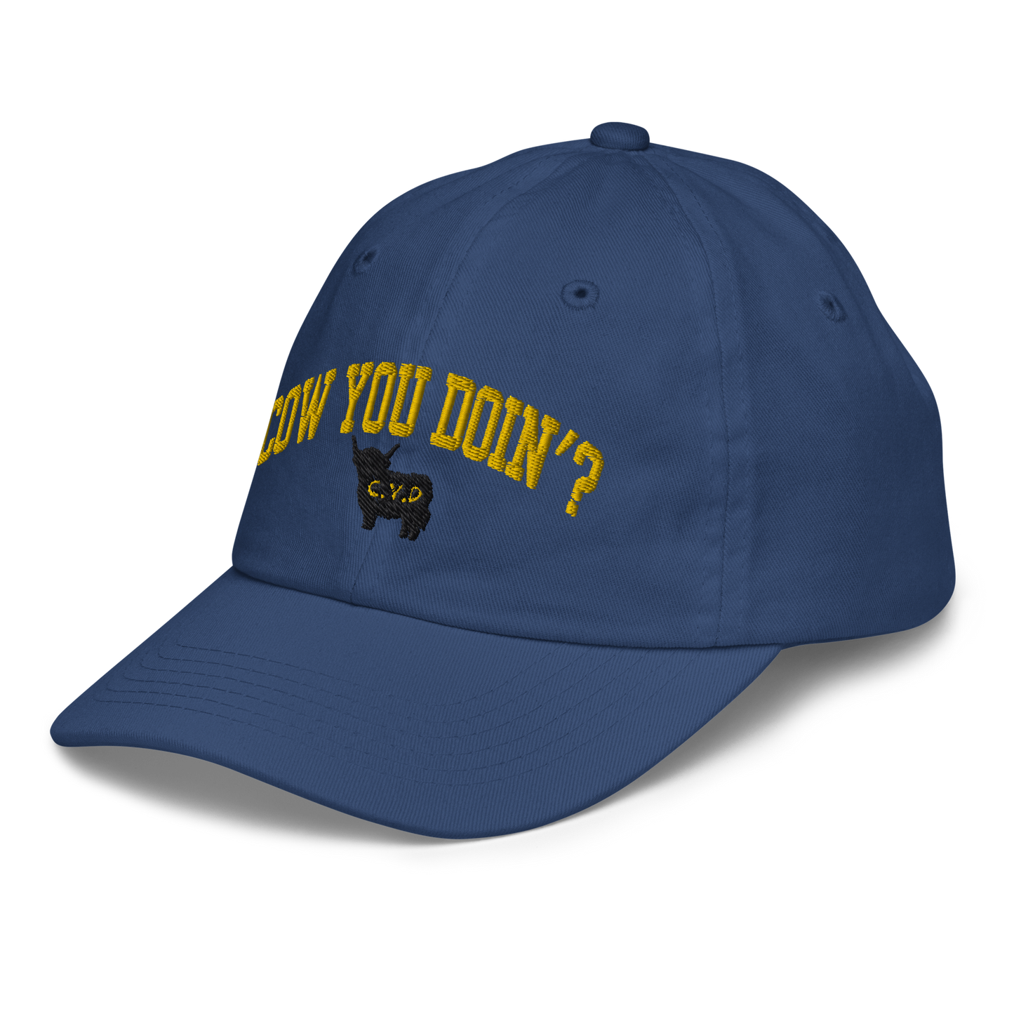 Cow You Doin' / CYD Logo - Youth Baseball Cap