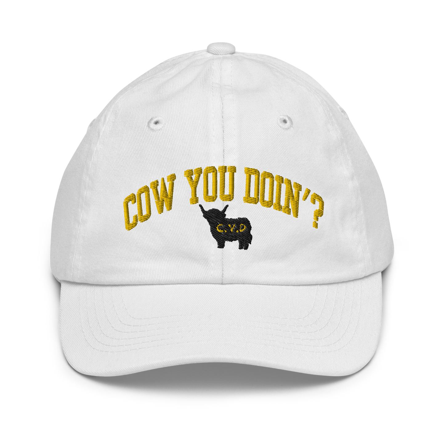 Cow You Doin' / CYD Logo - Youth Baseball Cap