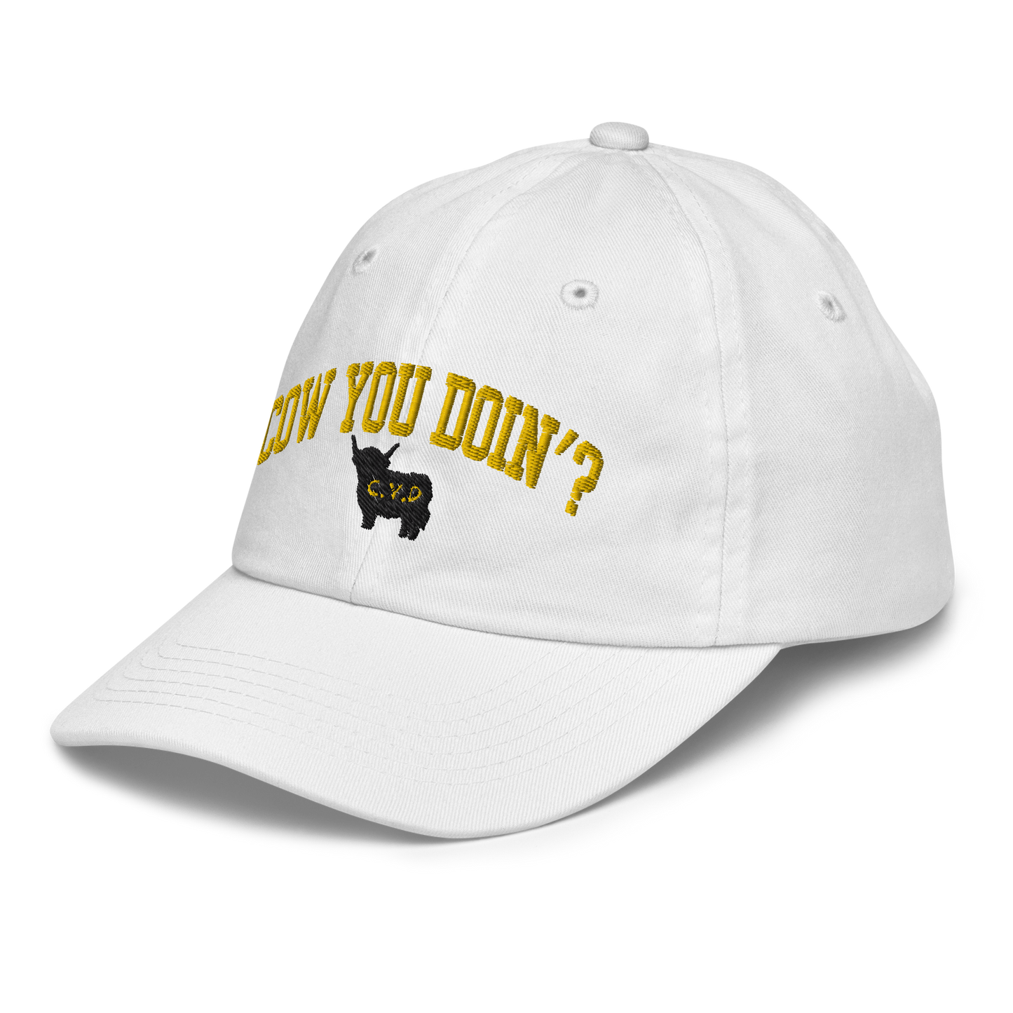 Cow You Doin' / CYD Logo - Youth Baseball Cap