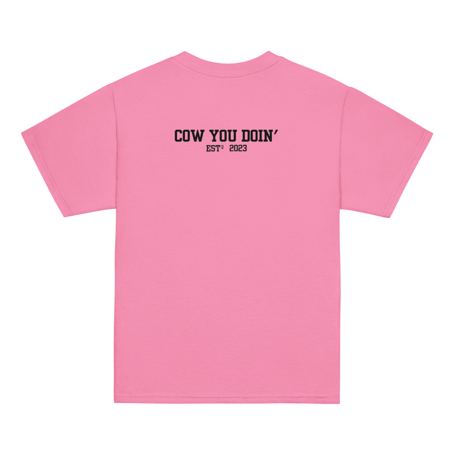 CYD's Black Cow Silhouette - Kids T Shirt